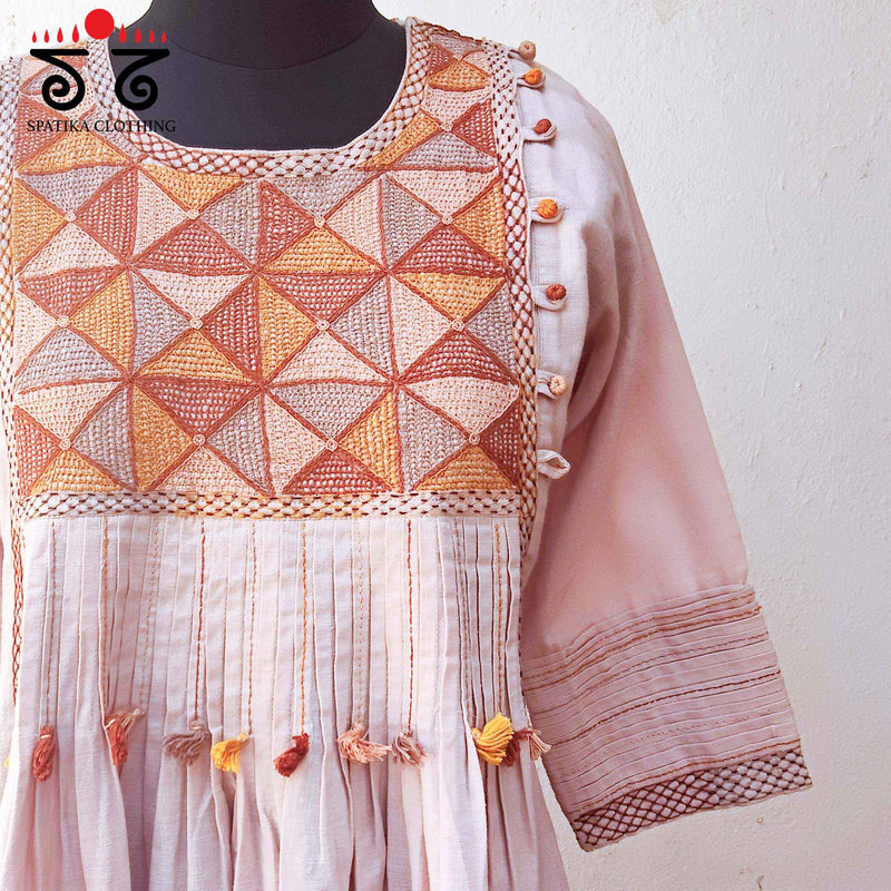 Lambani Hand Embroidered Kurta