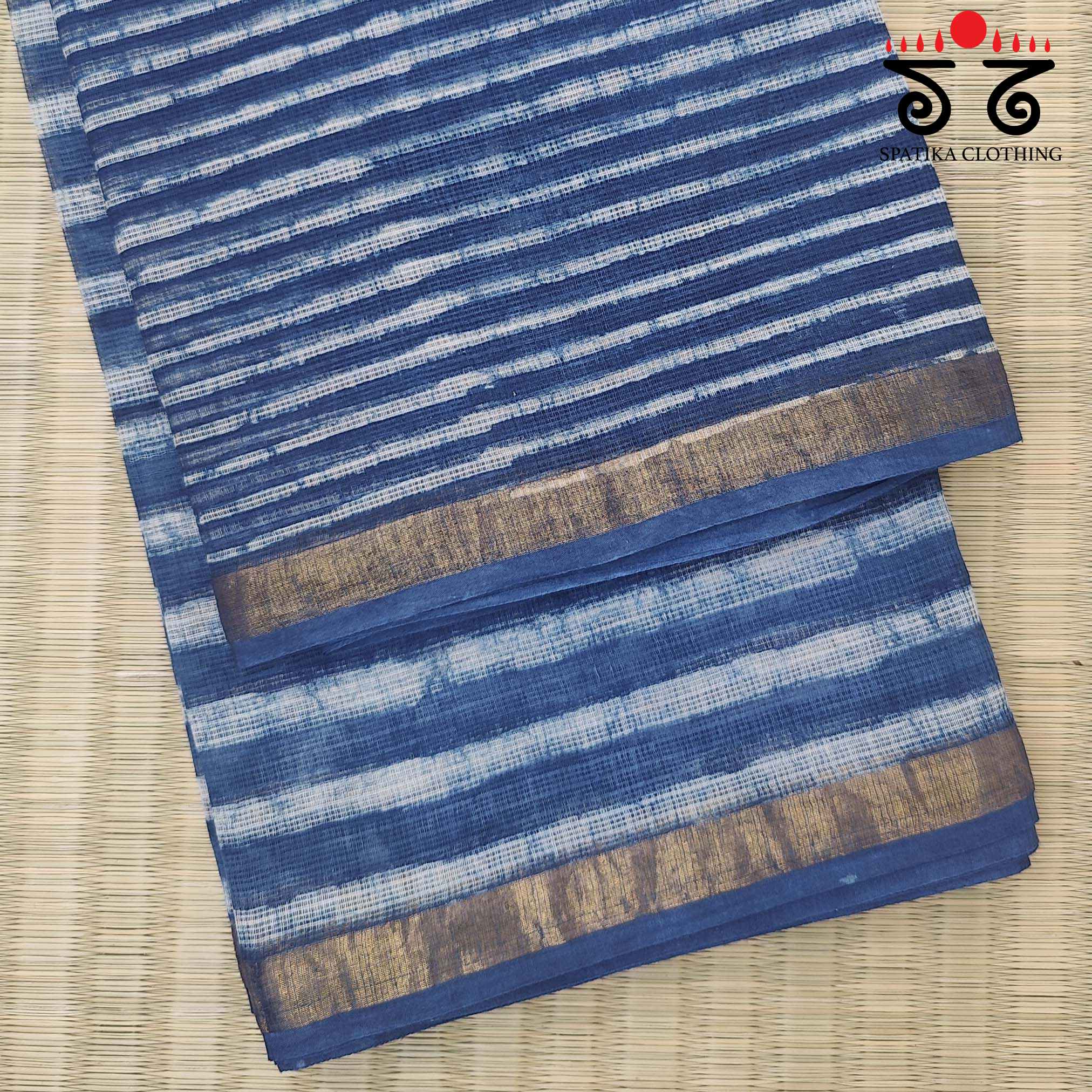 Bagru Handblock Print on Kota Saree