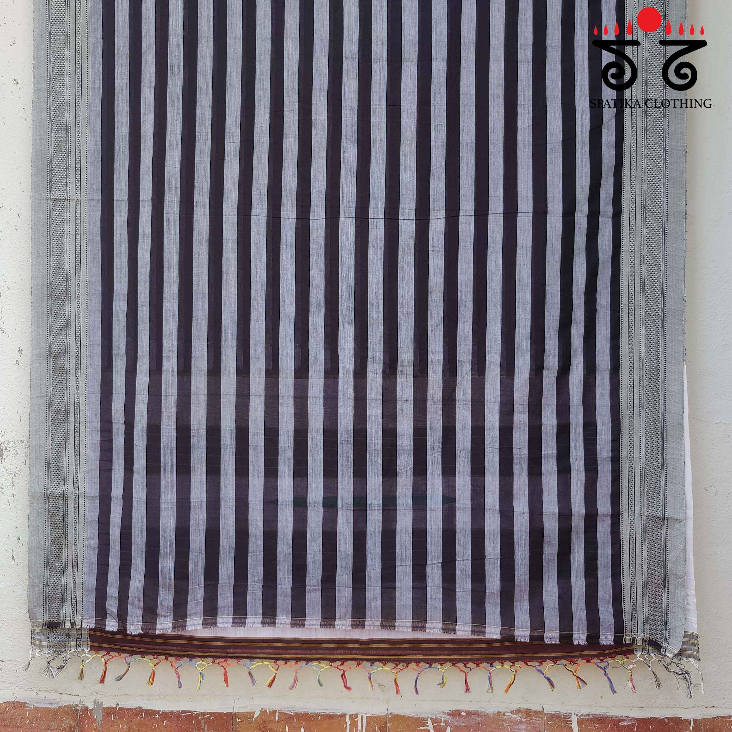 Ilkal Handwoven Cotton Saree