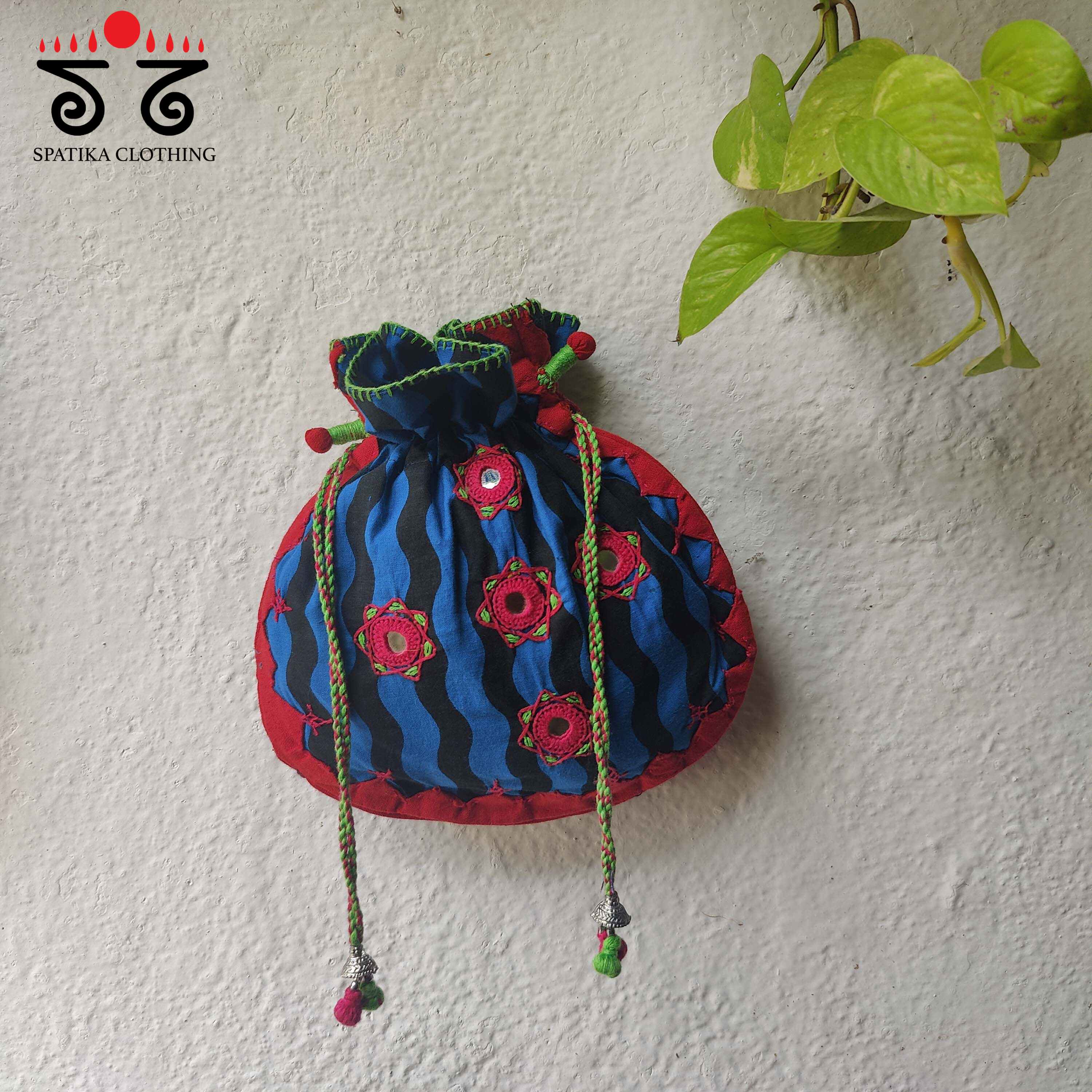 Lambani Hand Embroidered Potli Bag