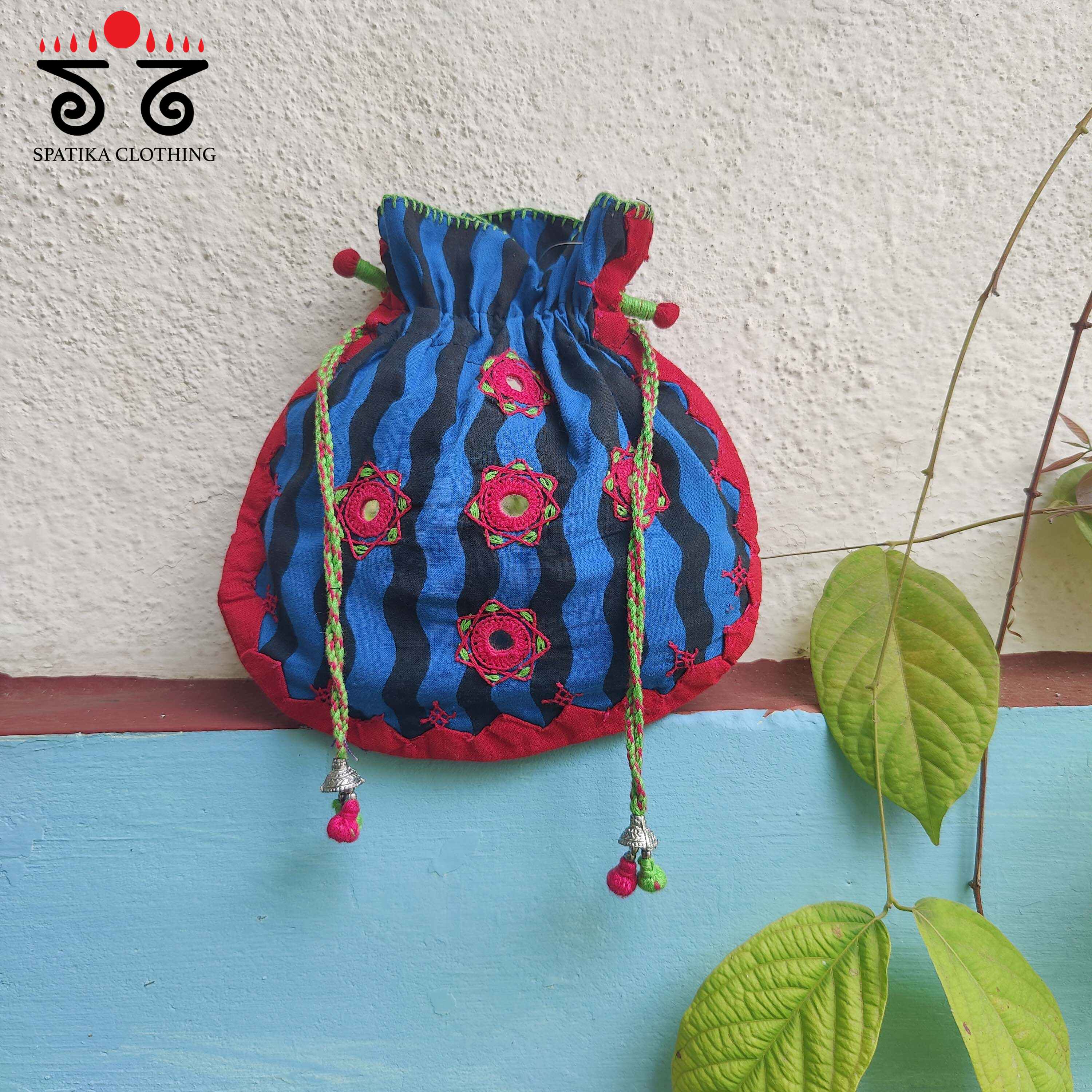 Lambani Hand Embroidered Potli Bag