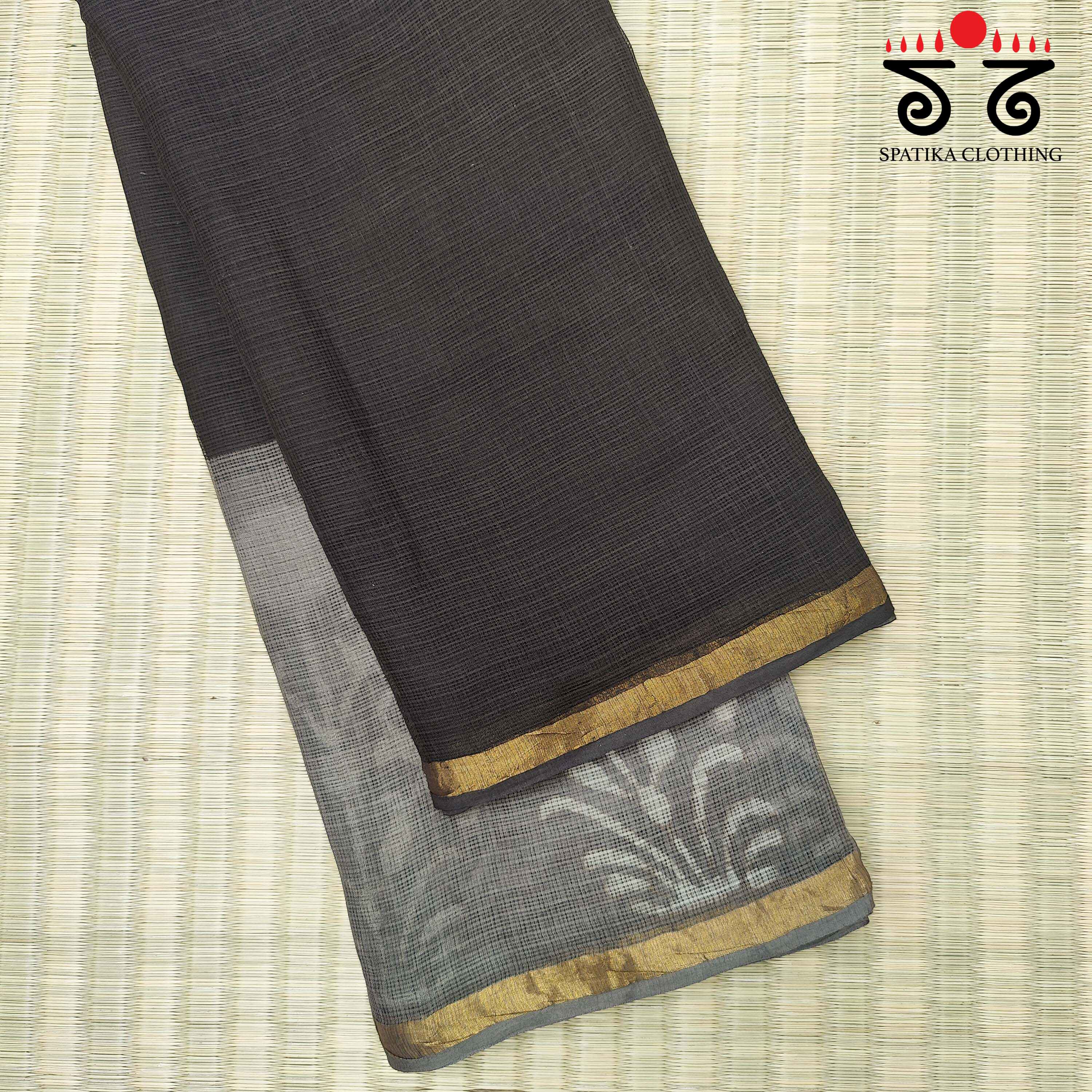 Bagru Handblock Print on Kota Saree