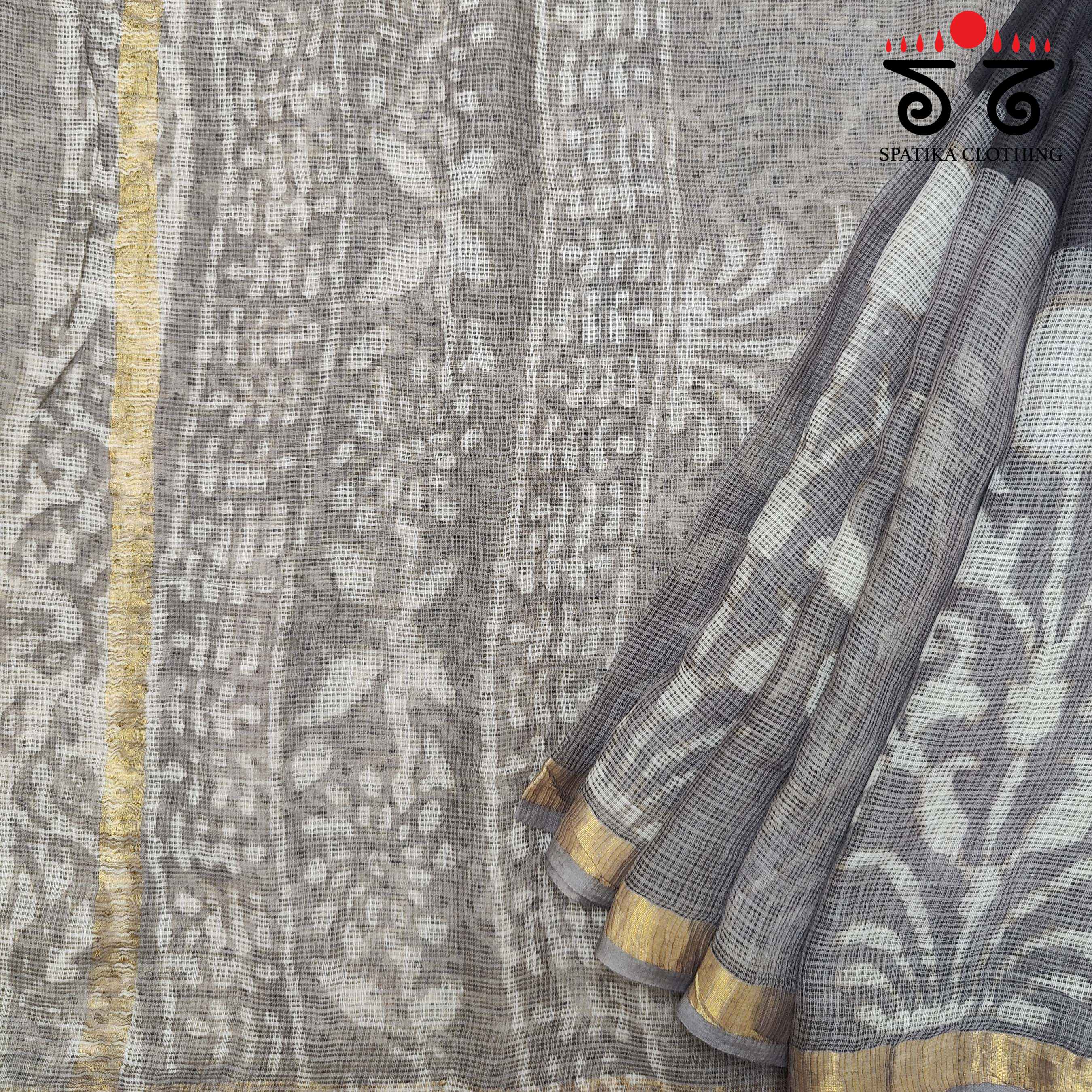 Bagru Handblock Print on Kota Saree