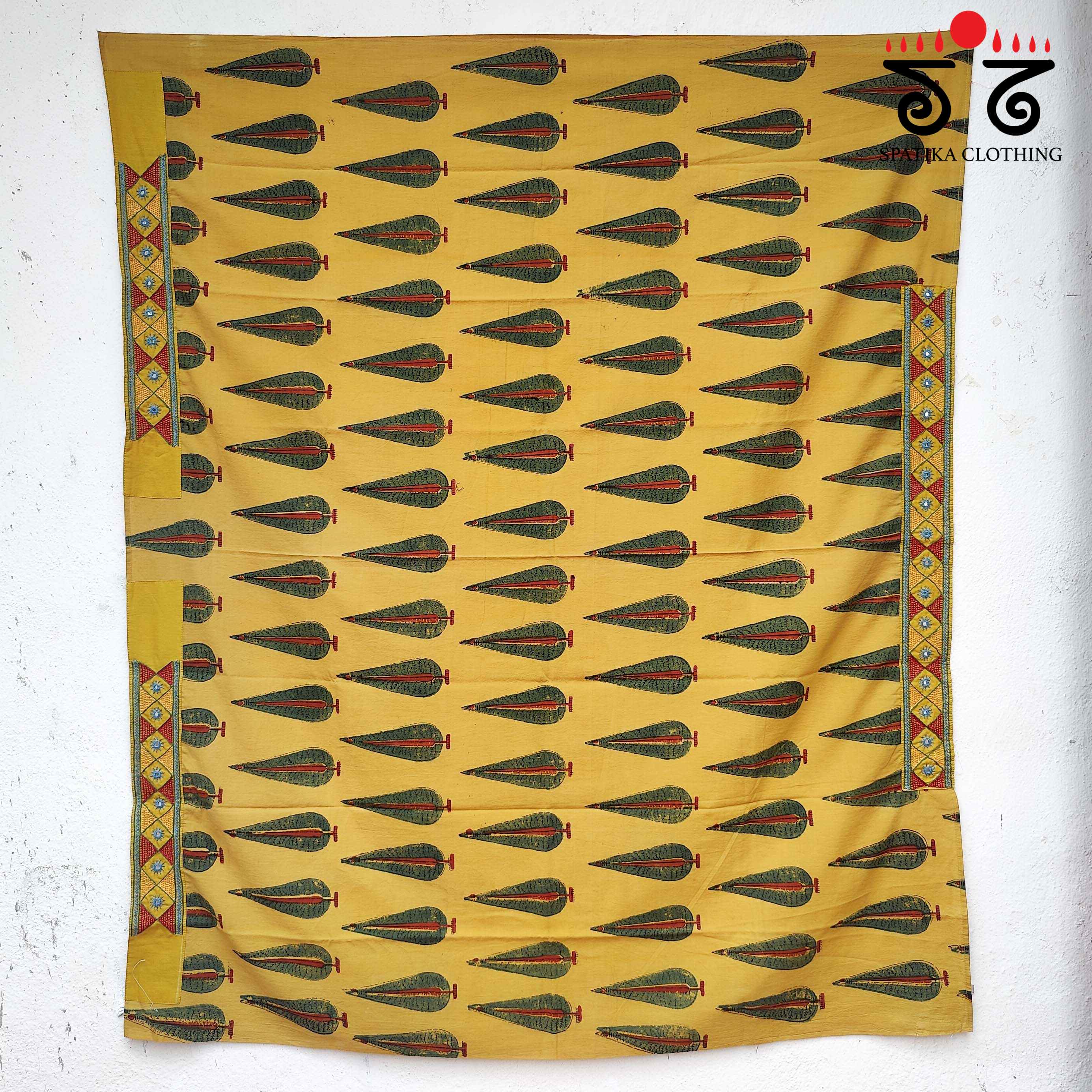 Banjara Handembroidery - Ajrakh Blouse Fabric