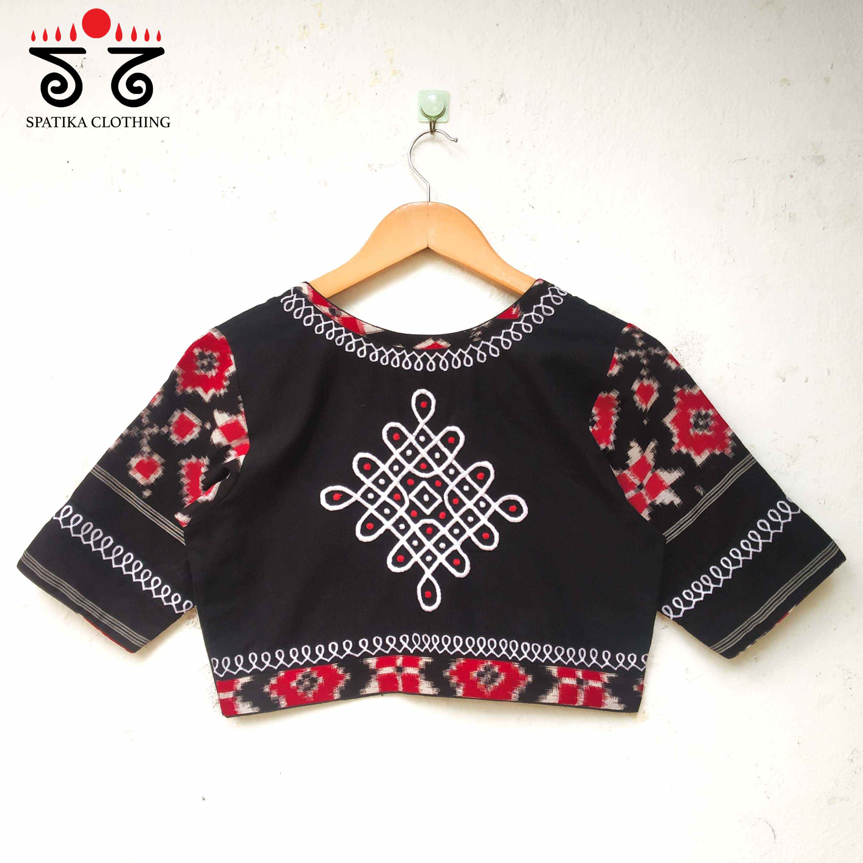 The Telia Rumal - Kolam Blouse