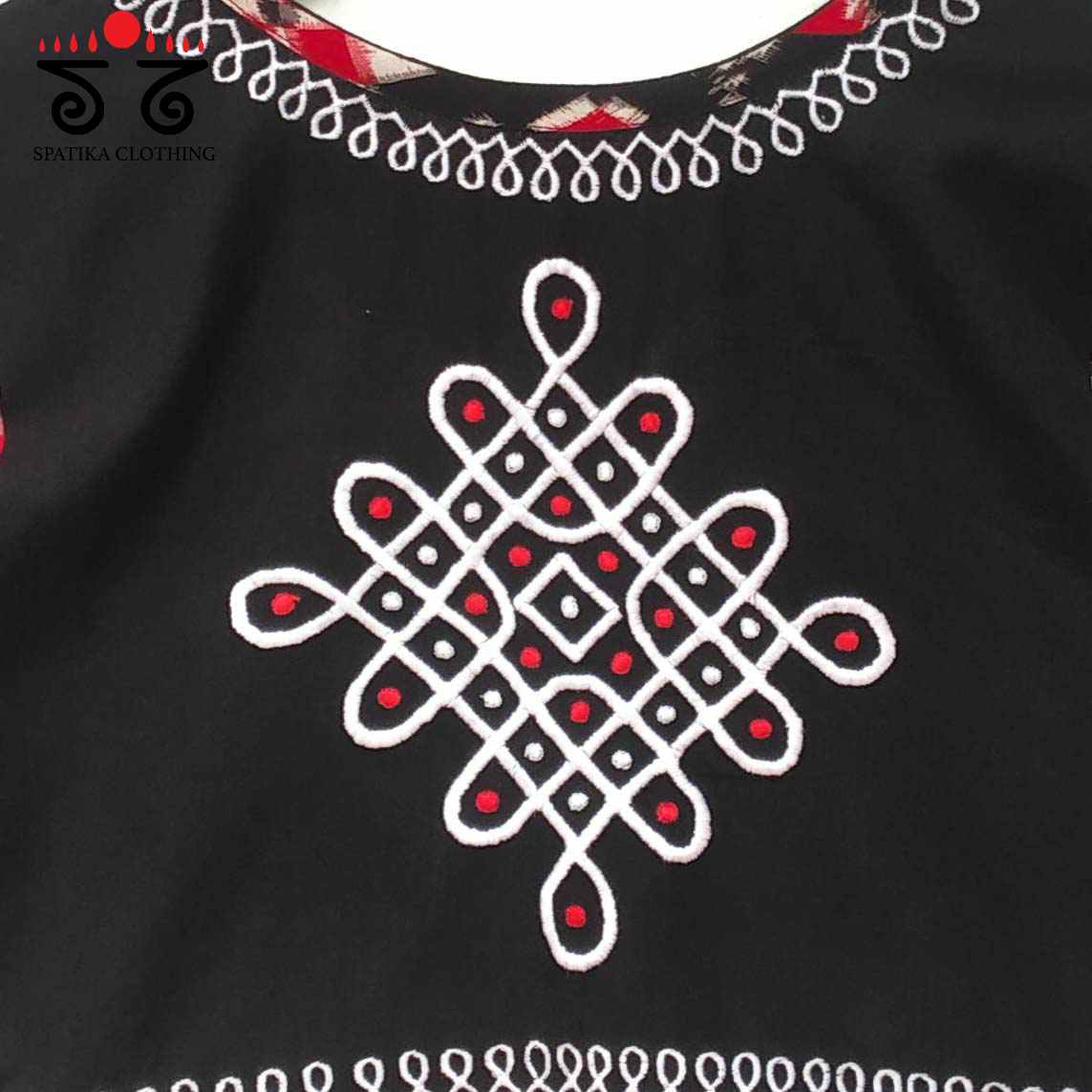 The Telia Rumal - Kolam Blouse