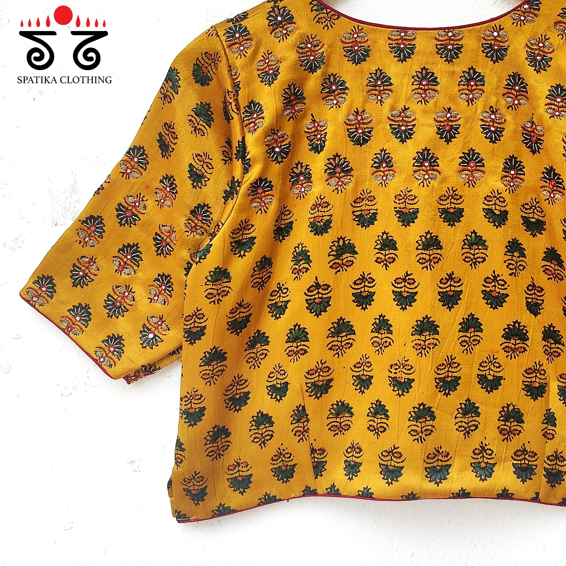 The Mashru Blouse - Festive Edit