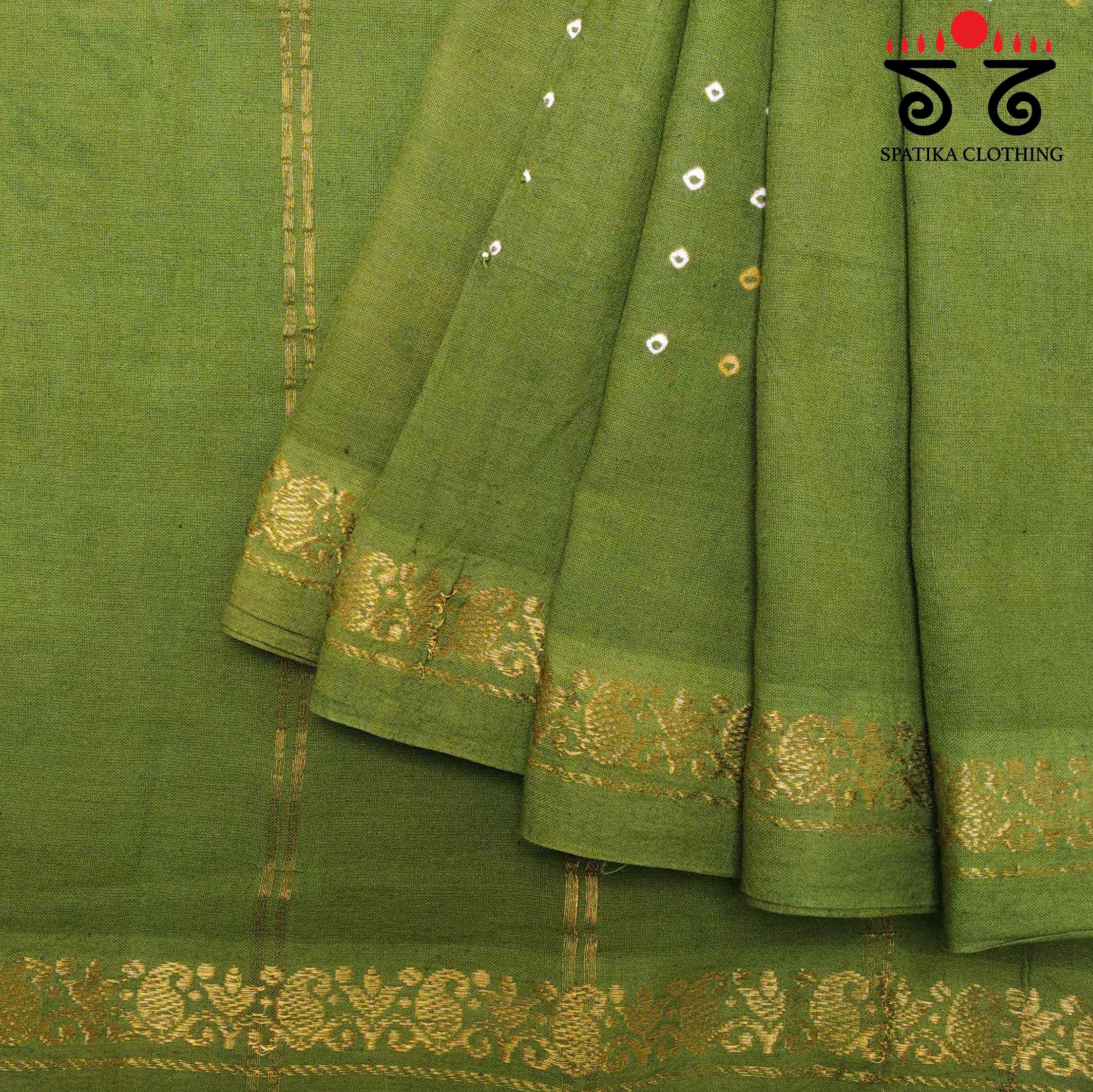 Sungudi - Handwoven Cotton Saree