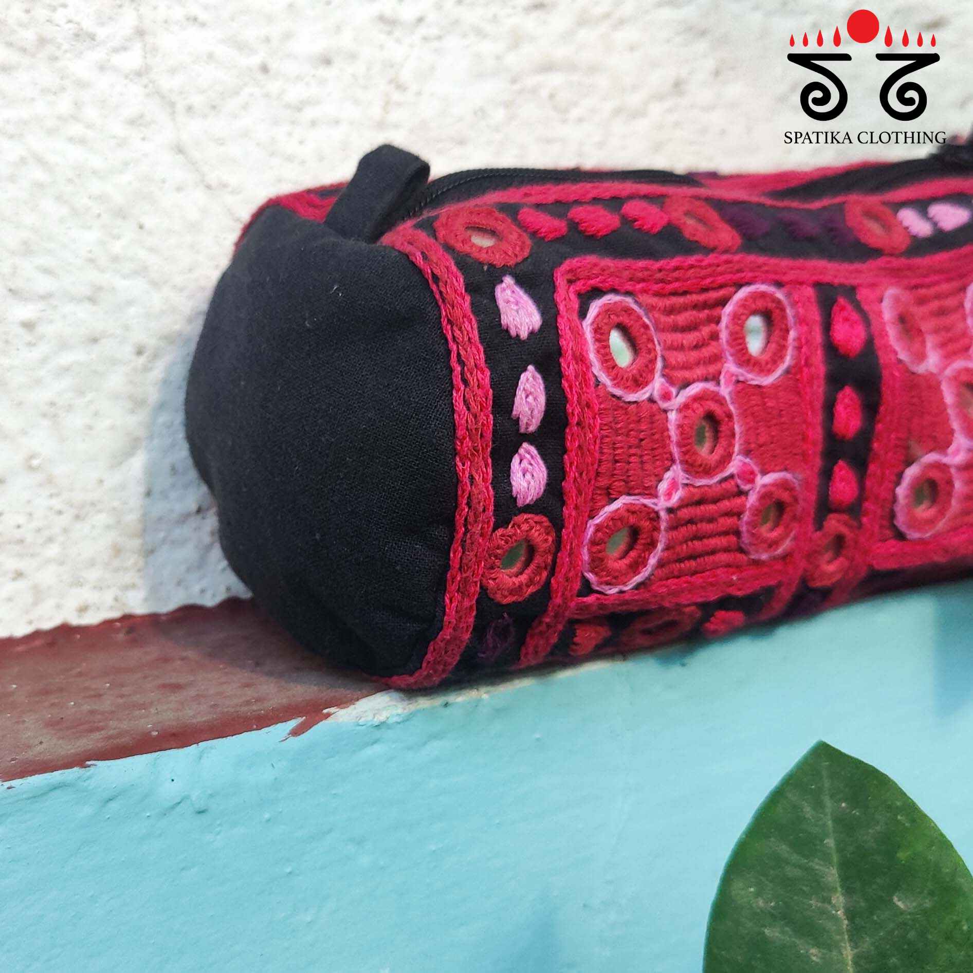 Lambani Hand Embroidered Pouch - Small