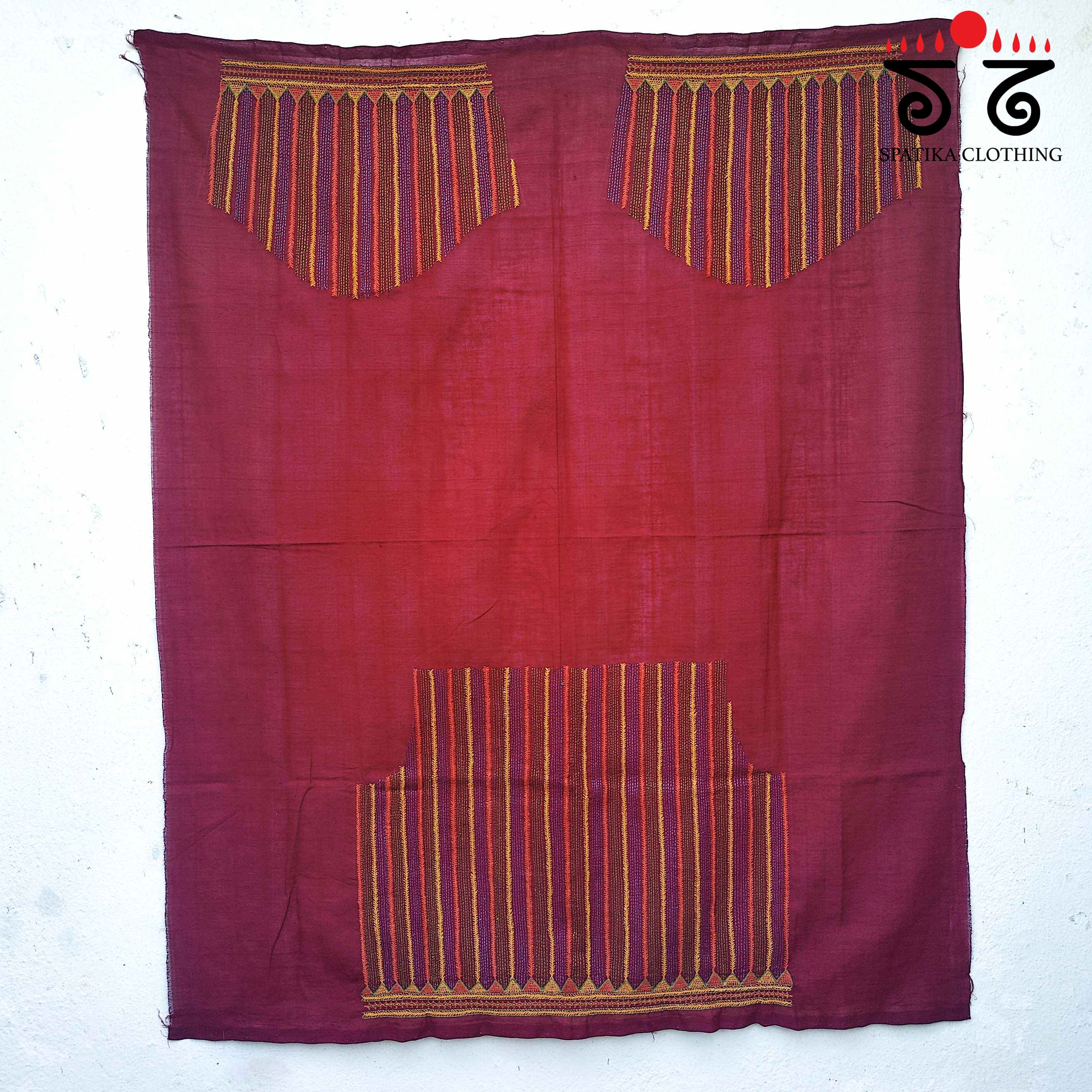 Banjara Handembroidered Blouse Fabric