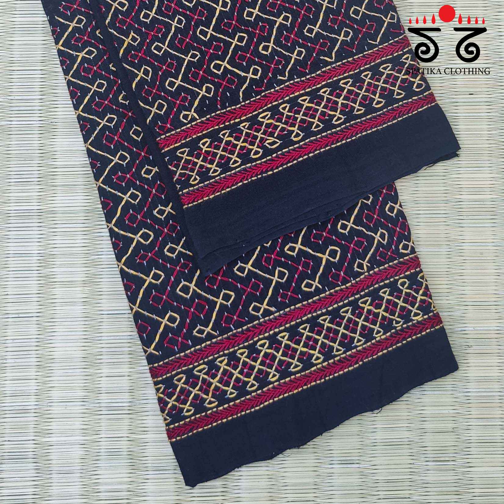 Banjara Handembroidered Blouse Fabric