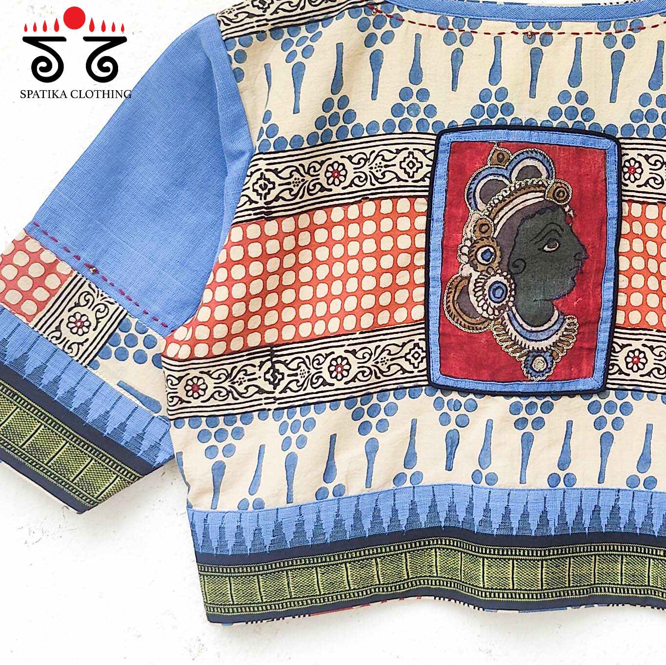 The Ponduru Pen Kalamkari Blouse