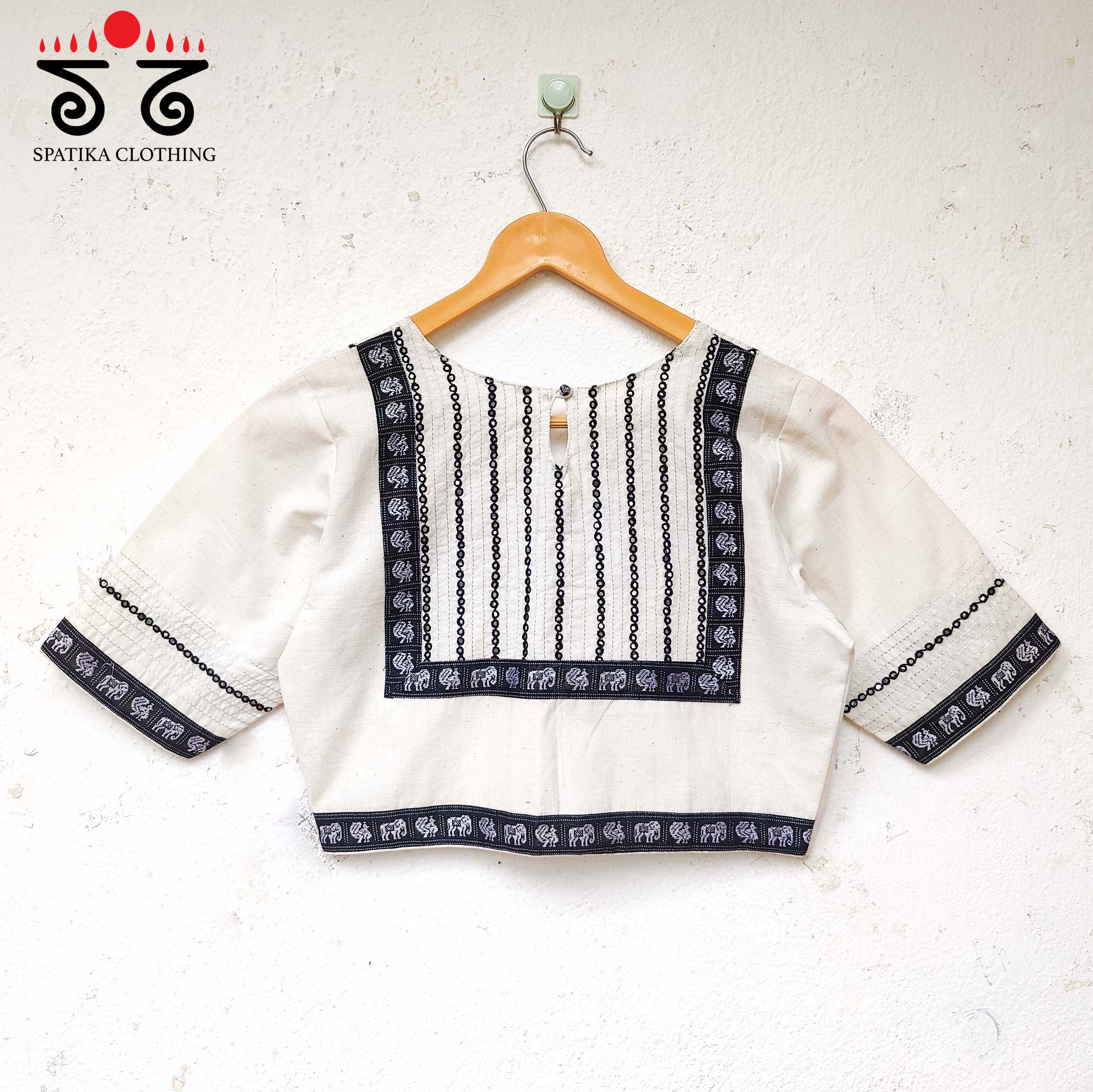 The Mirror work Blouse