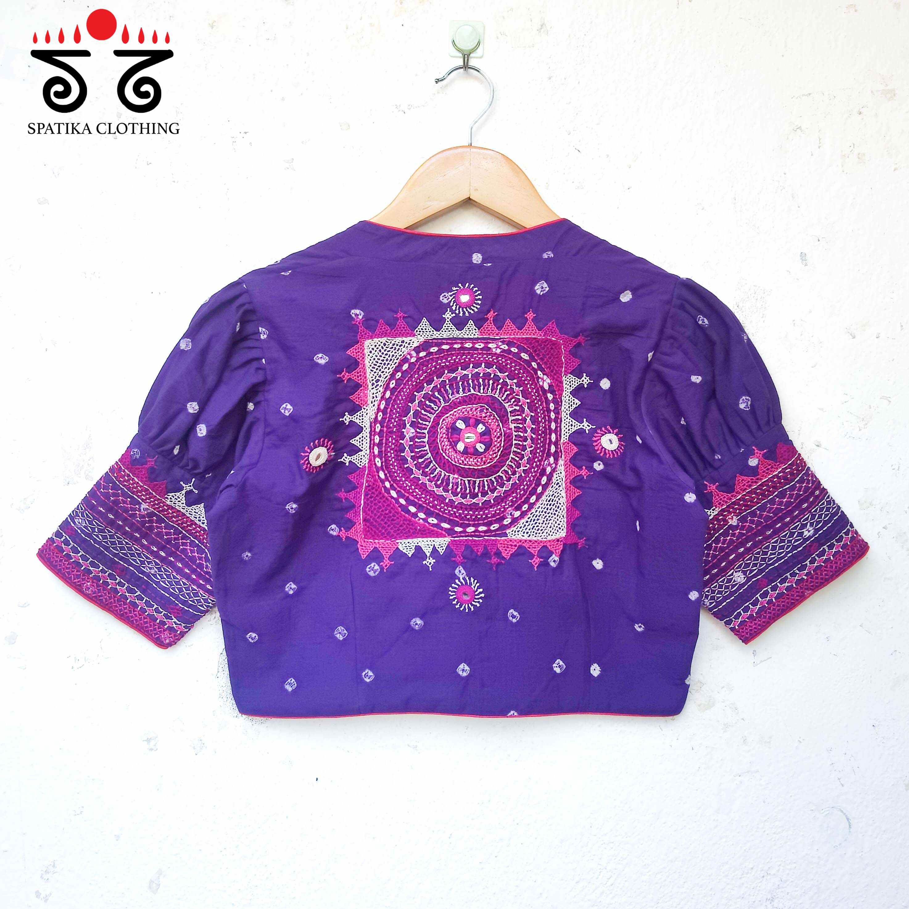 The Lambani - Bandhani blouse