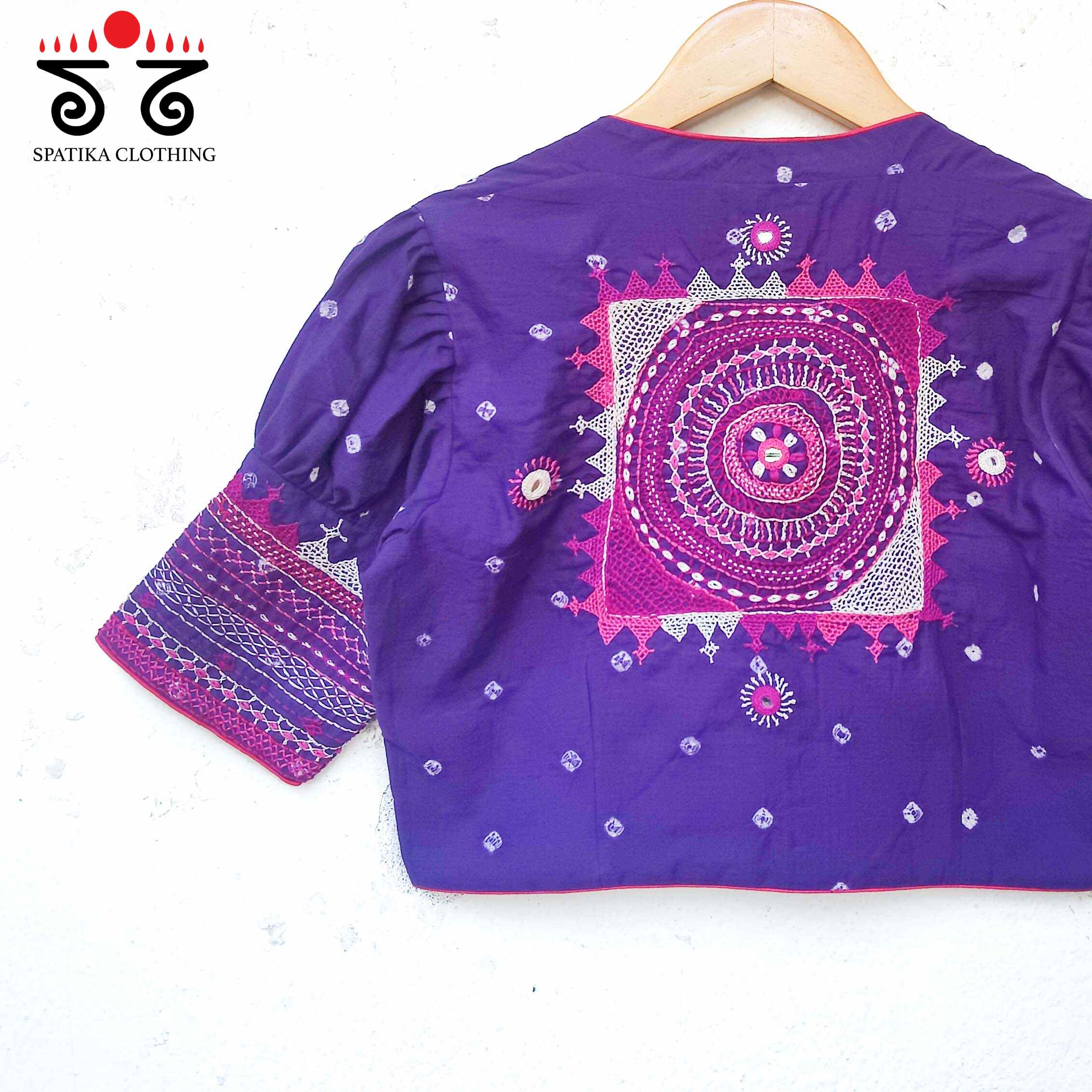 The Lambani - Bandhani blouse