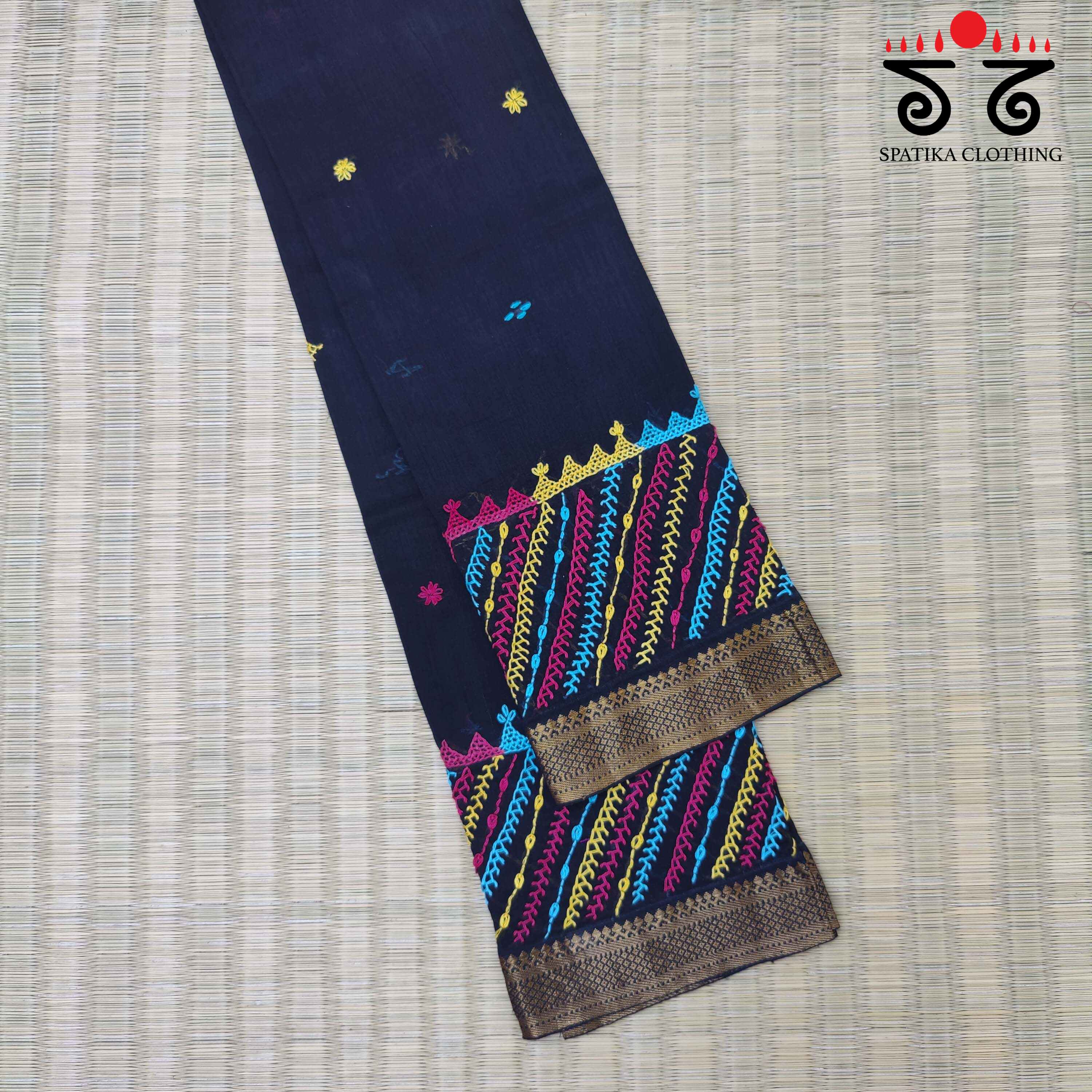 Lambani Hand-embroidered Blouse Fabric