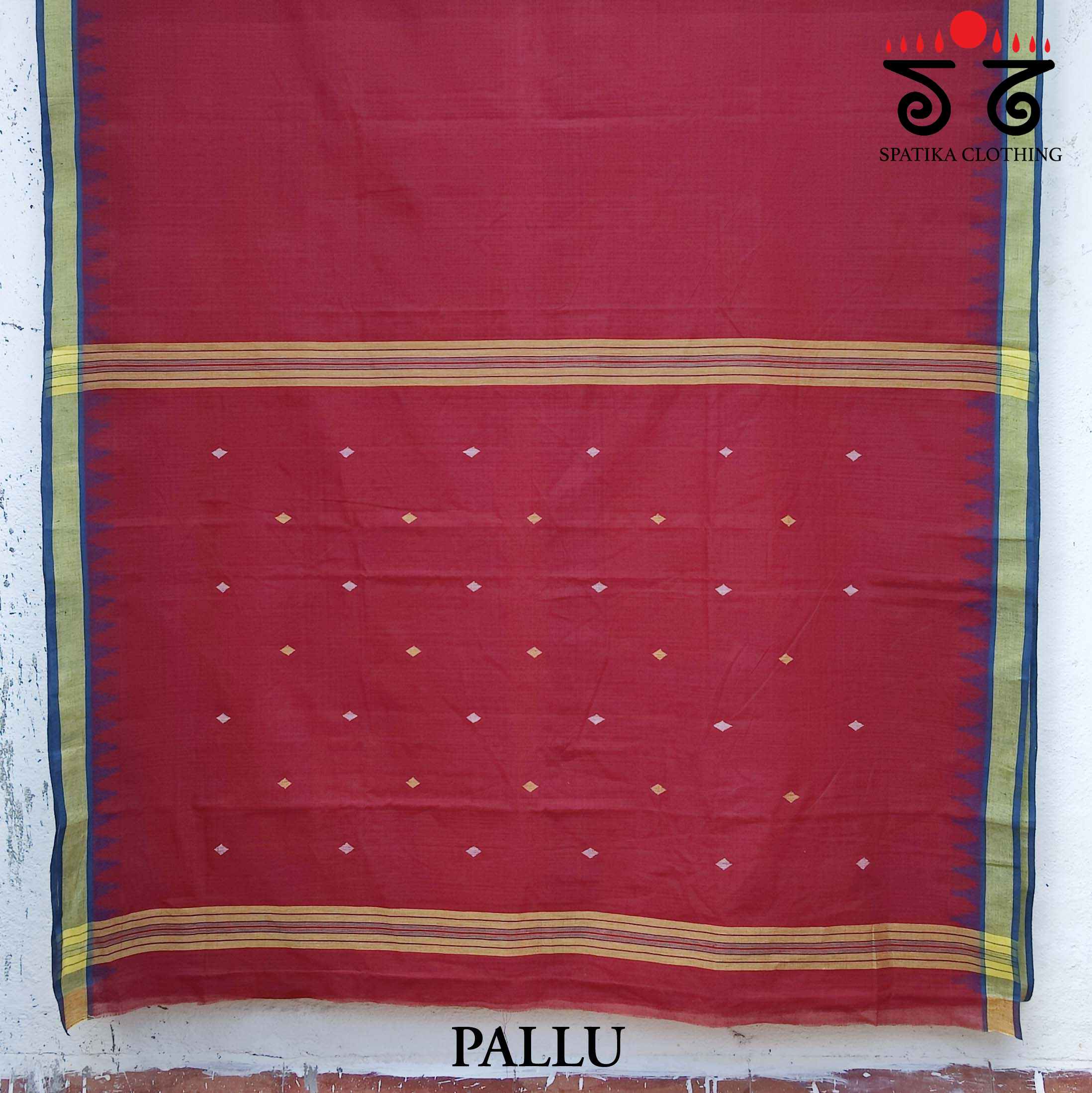 Ponduru Handspun Cotton Saree