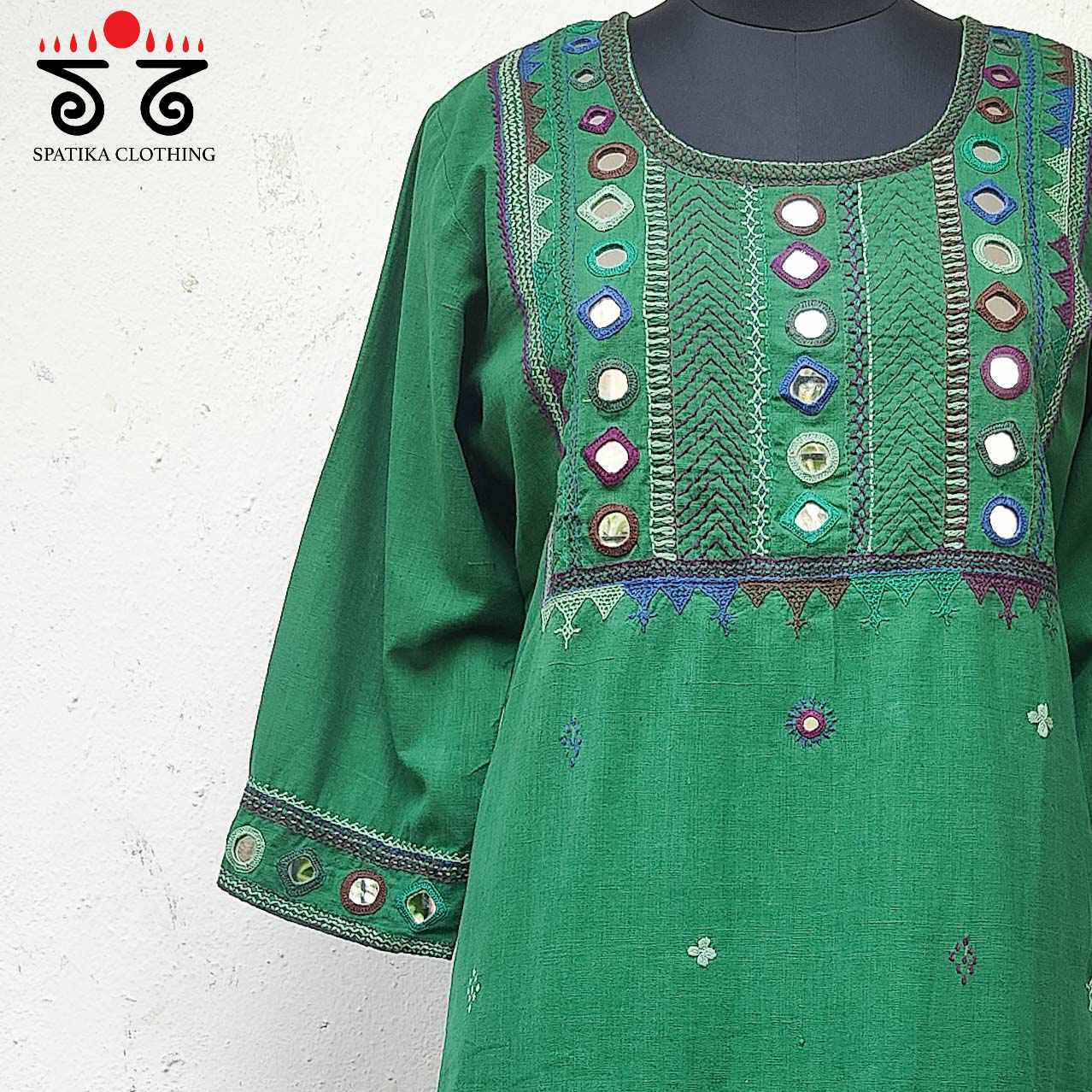Lambani Hand embroidered Kurta