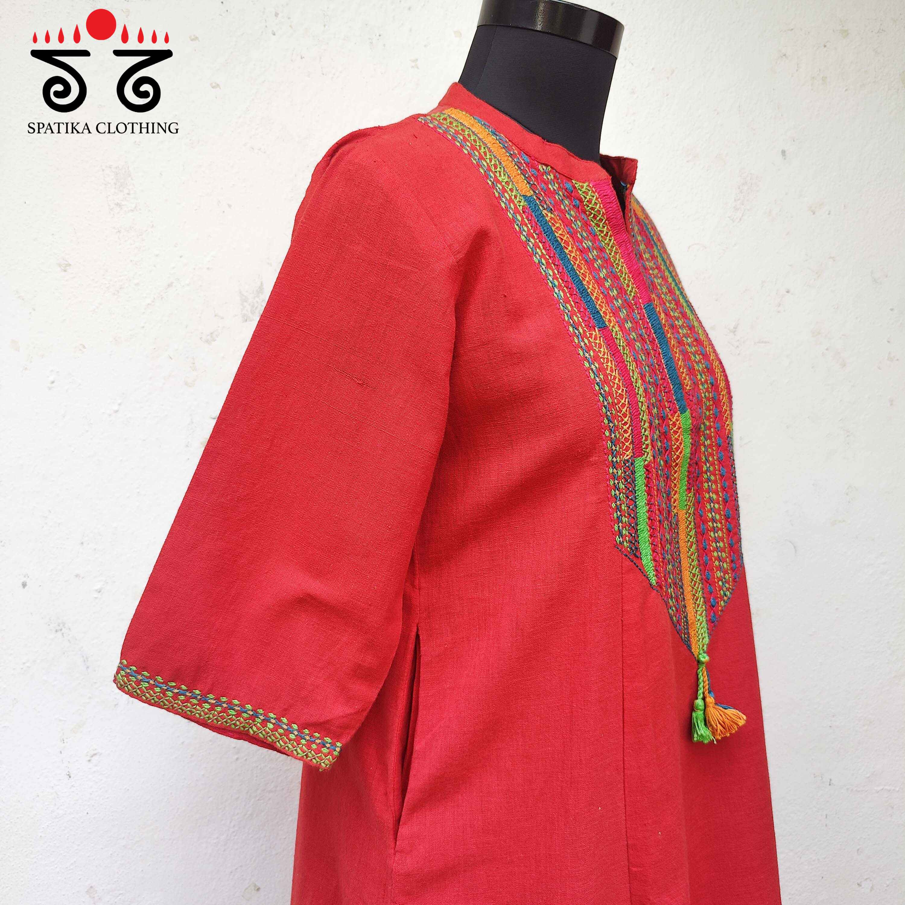 Lambani Hand Embroidered Kurta