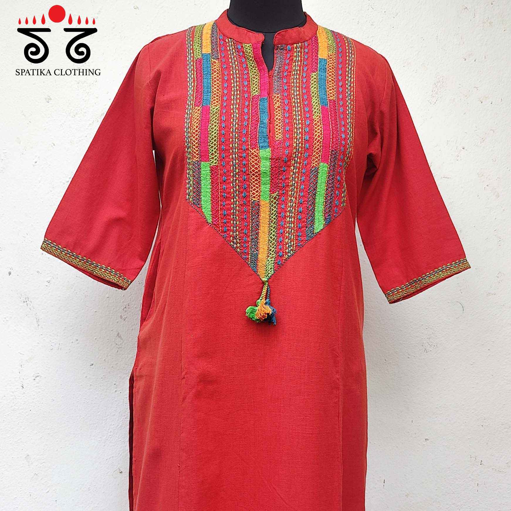 Lambani Hand Embroidered Kurta