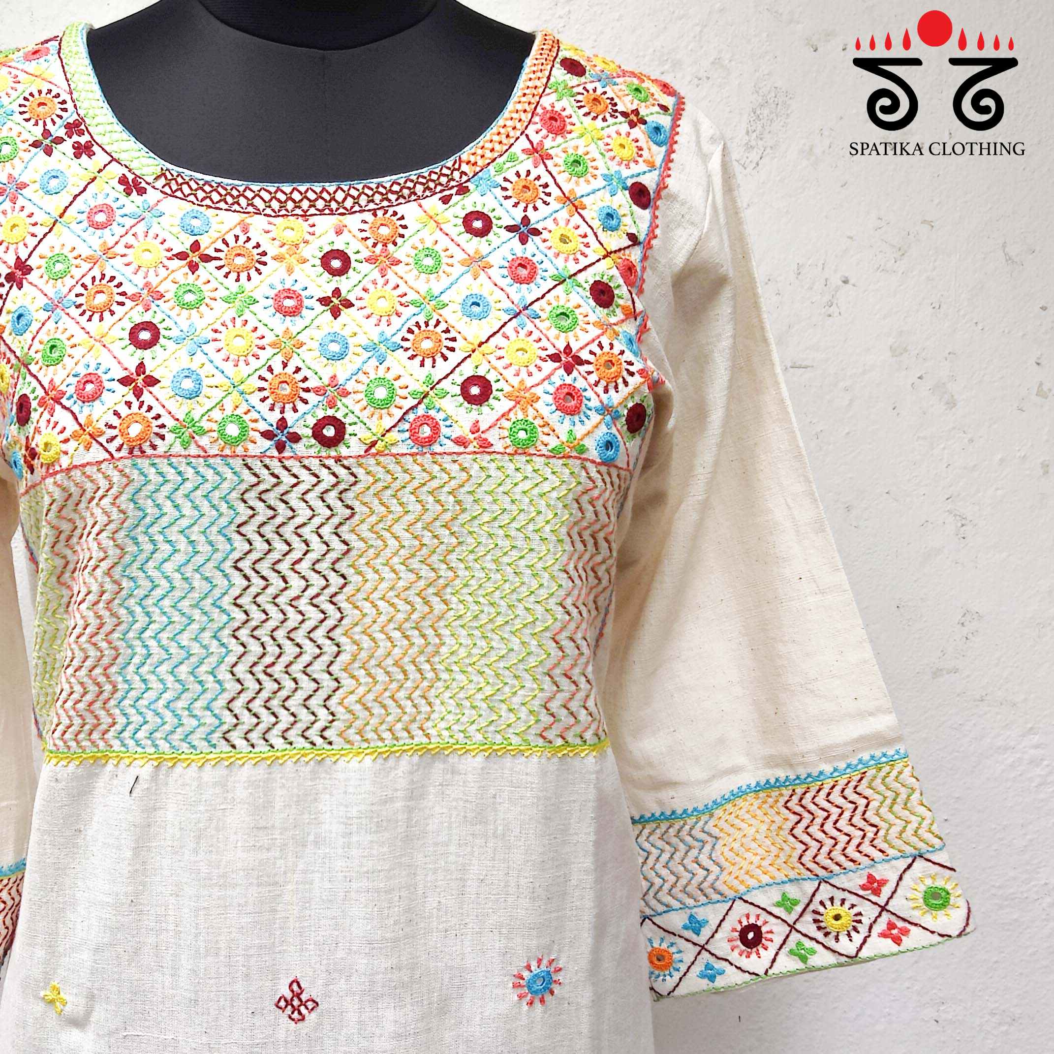 Lambani Hand Embroidered kurta