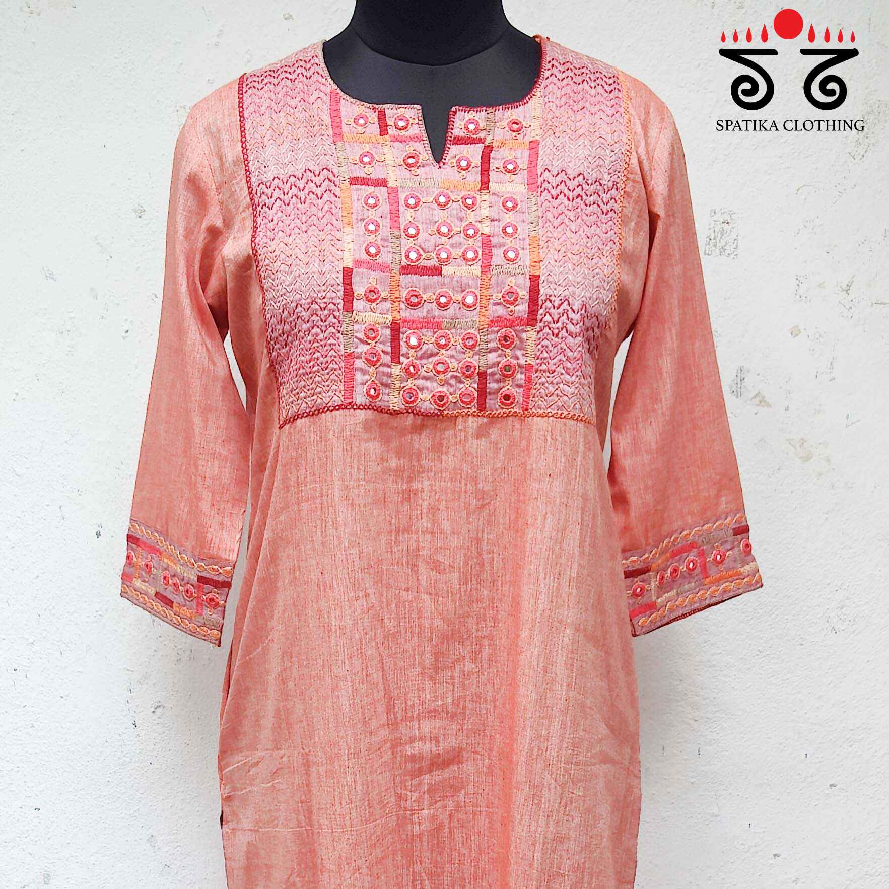Lambani Hand Emboridered kurta