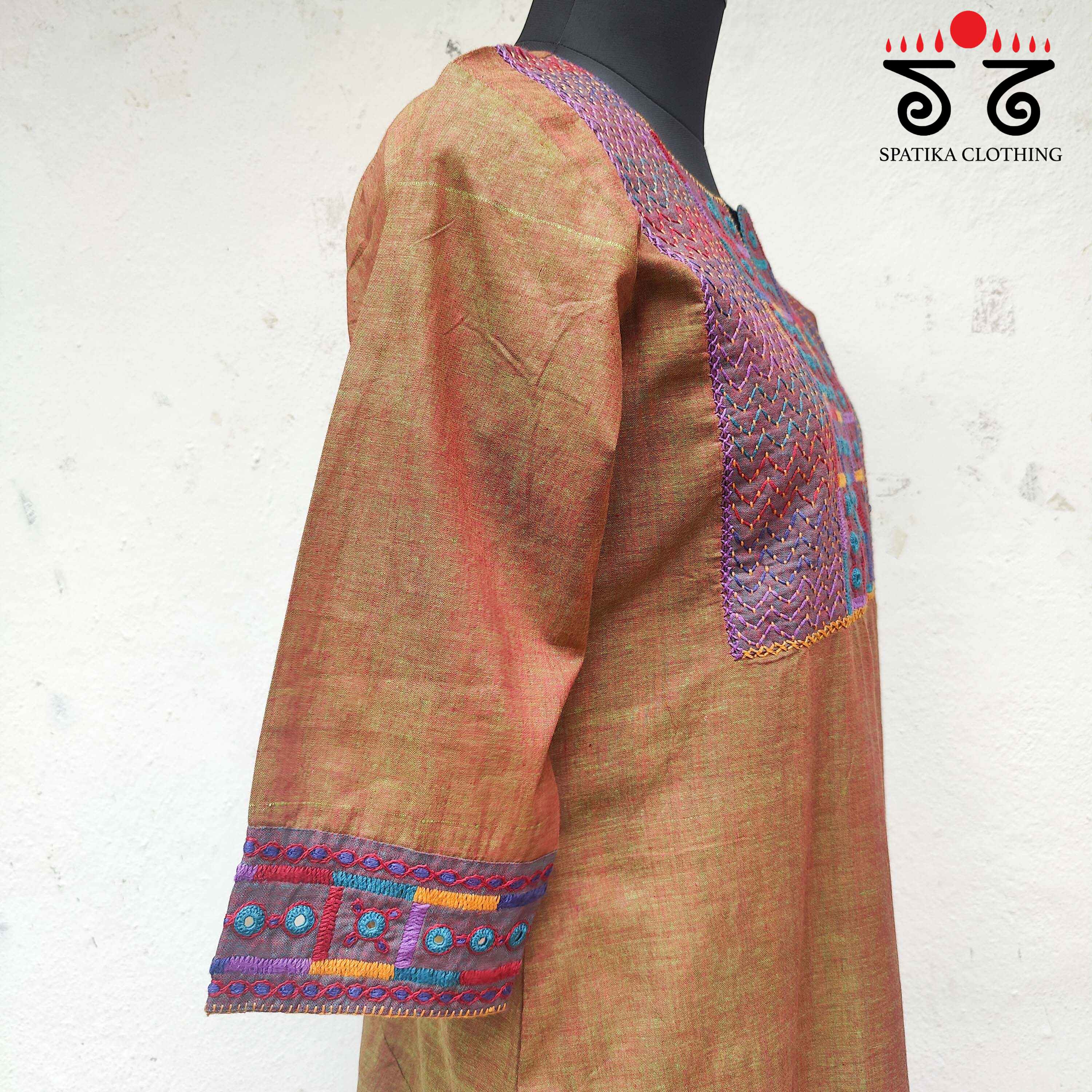Lambani Hand  Embroidered kurta