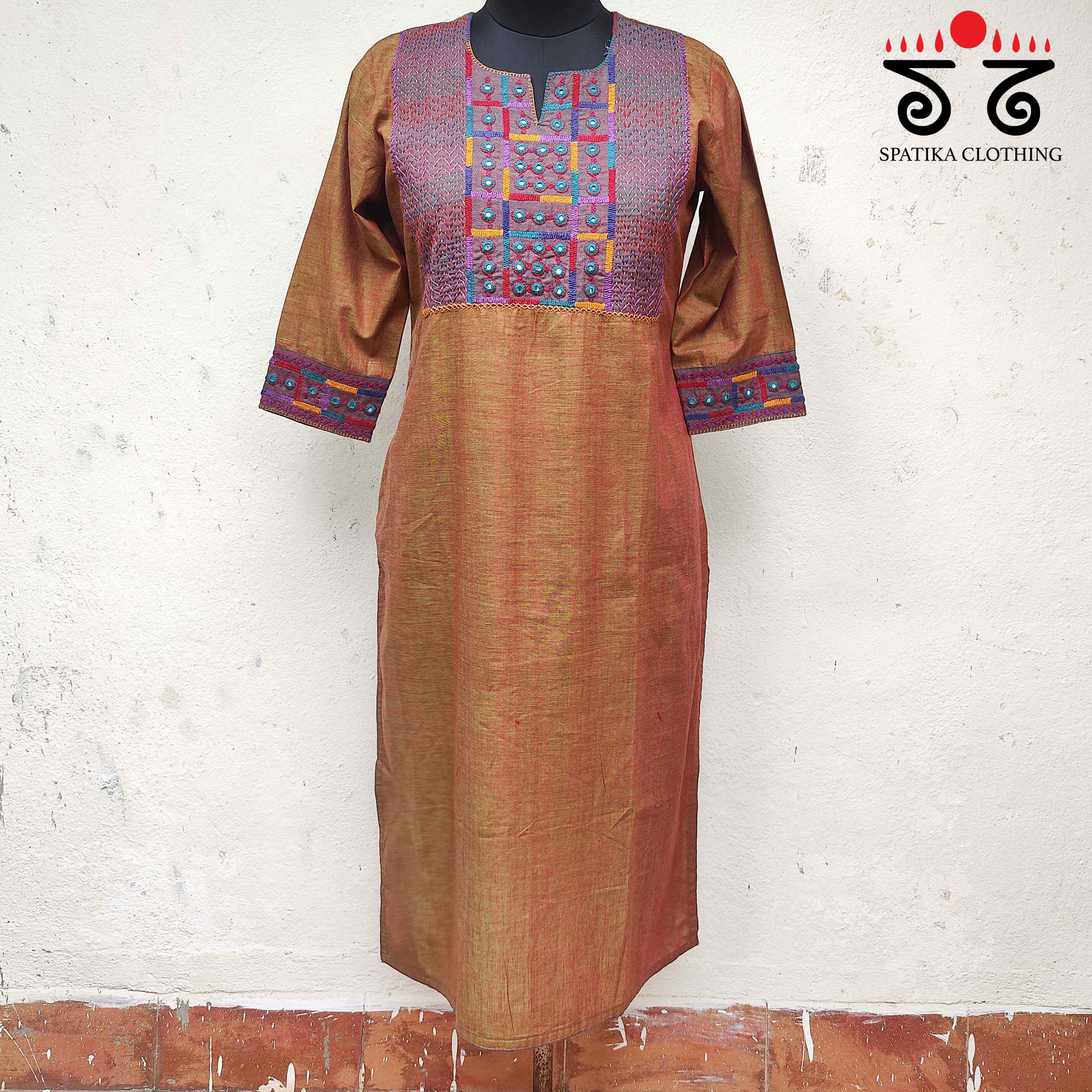 Lambani Hand  Embroidered kurta
