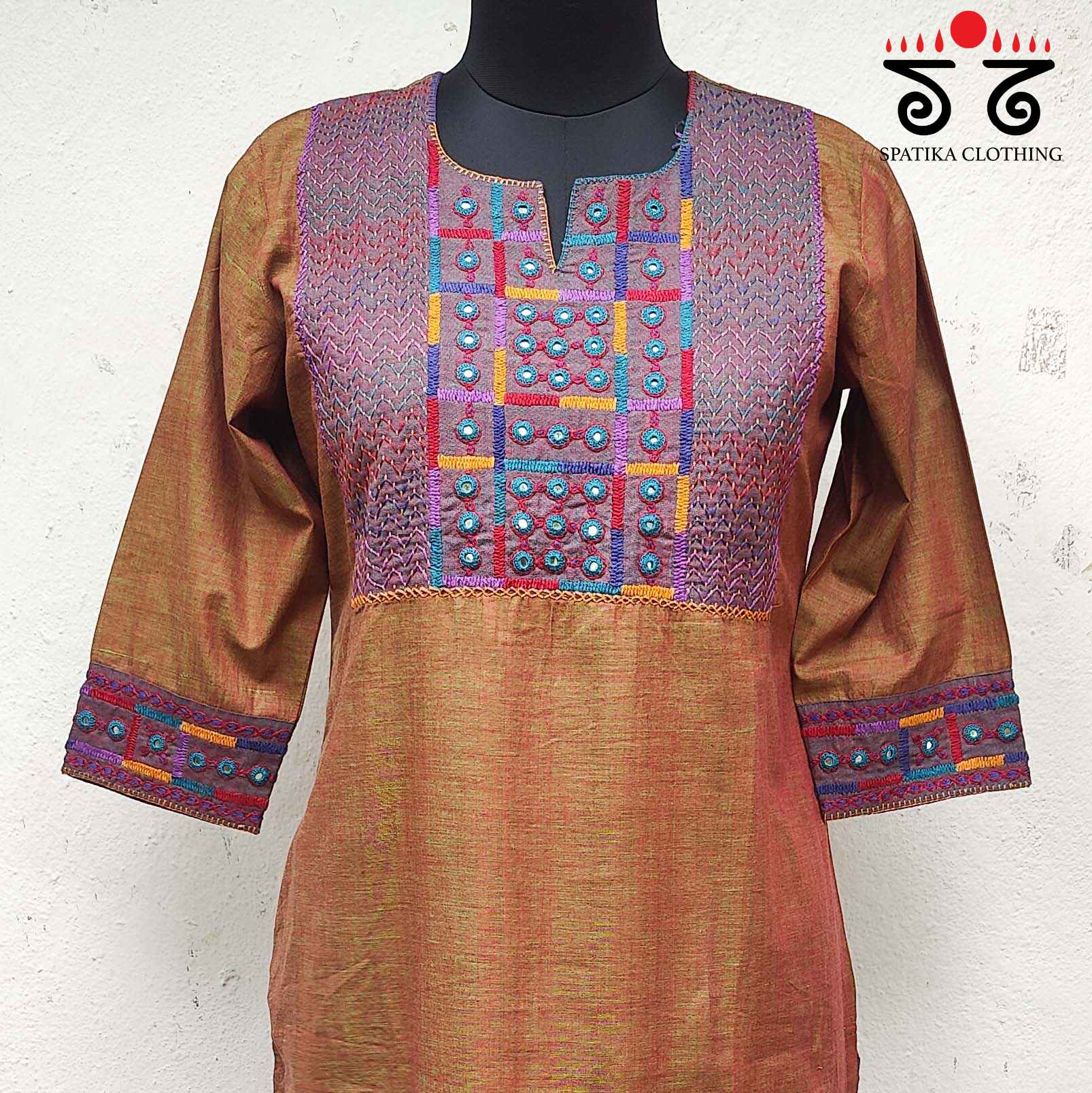 Lambani Hand  Embroidered kurta