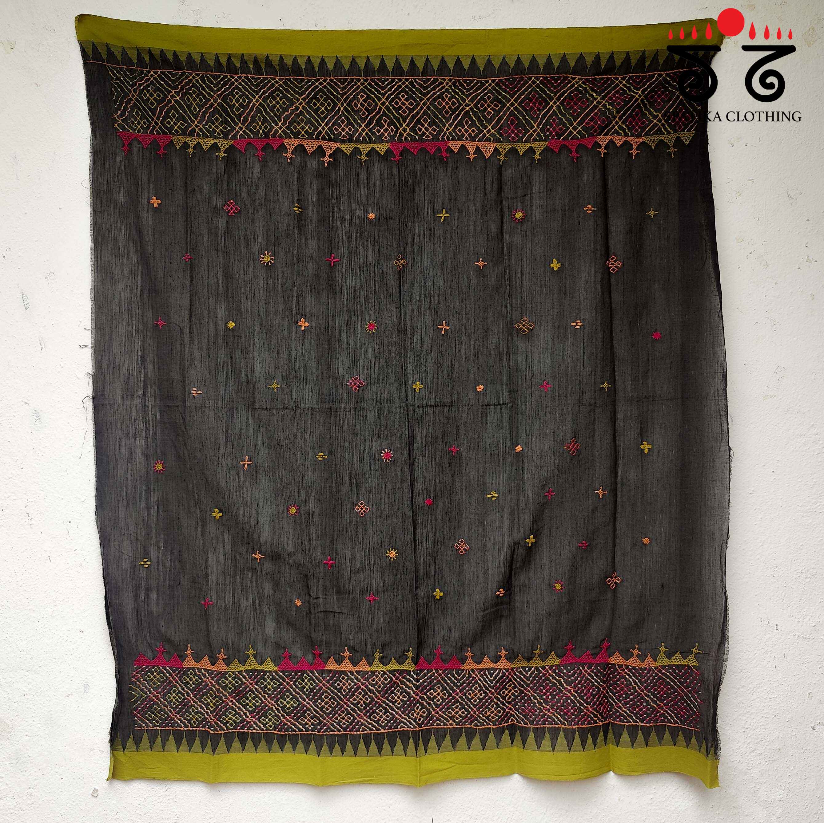 Lambani Hand-embroidered Blouse Fabric