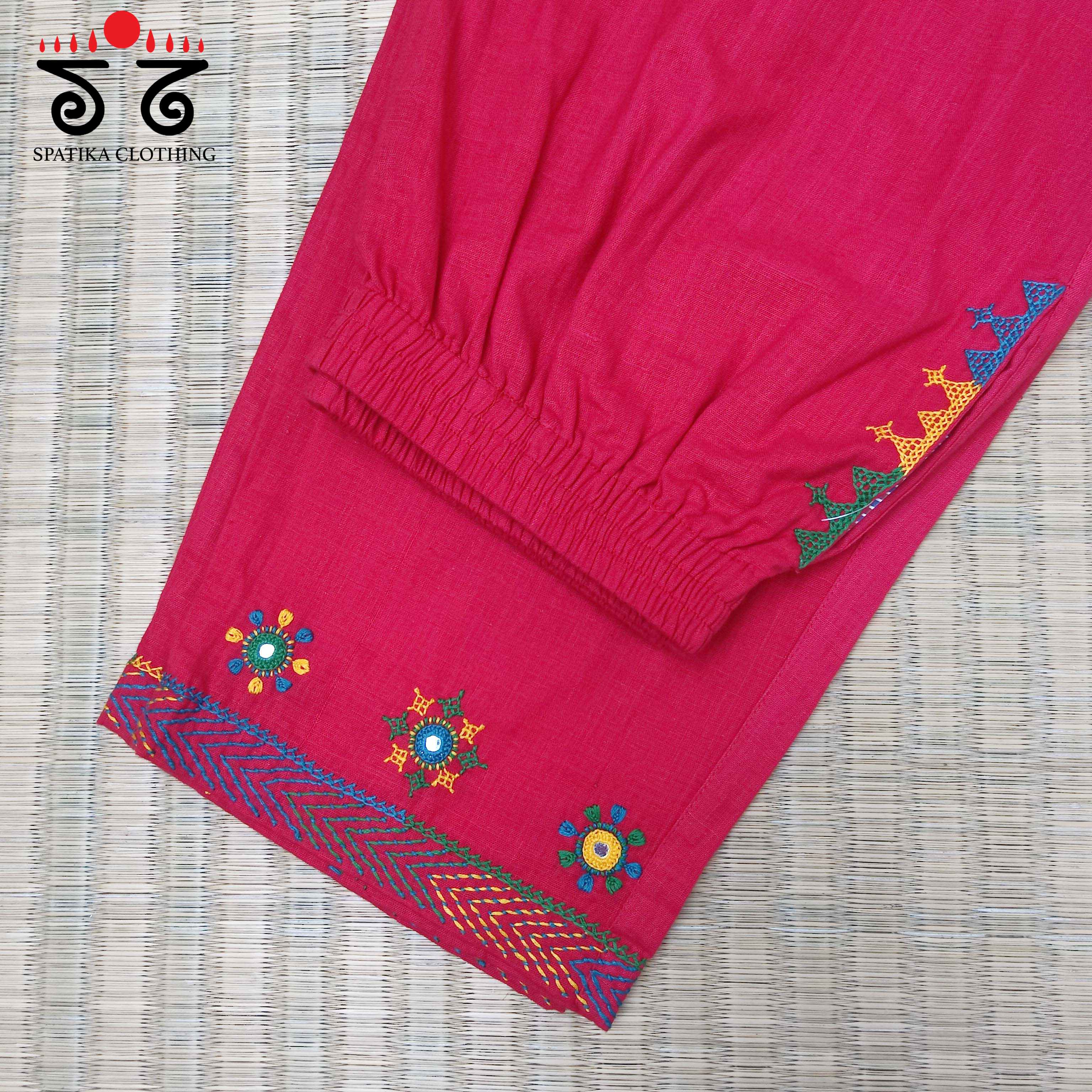 Lambani Hand Embroidered Women's Pant