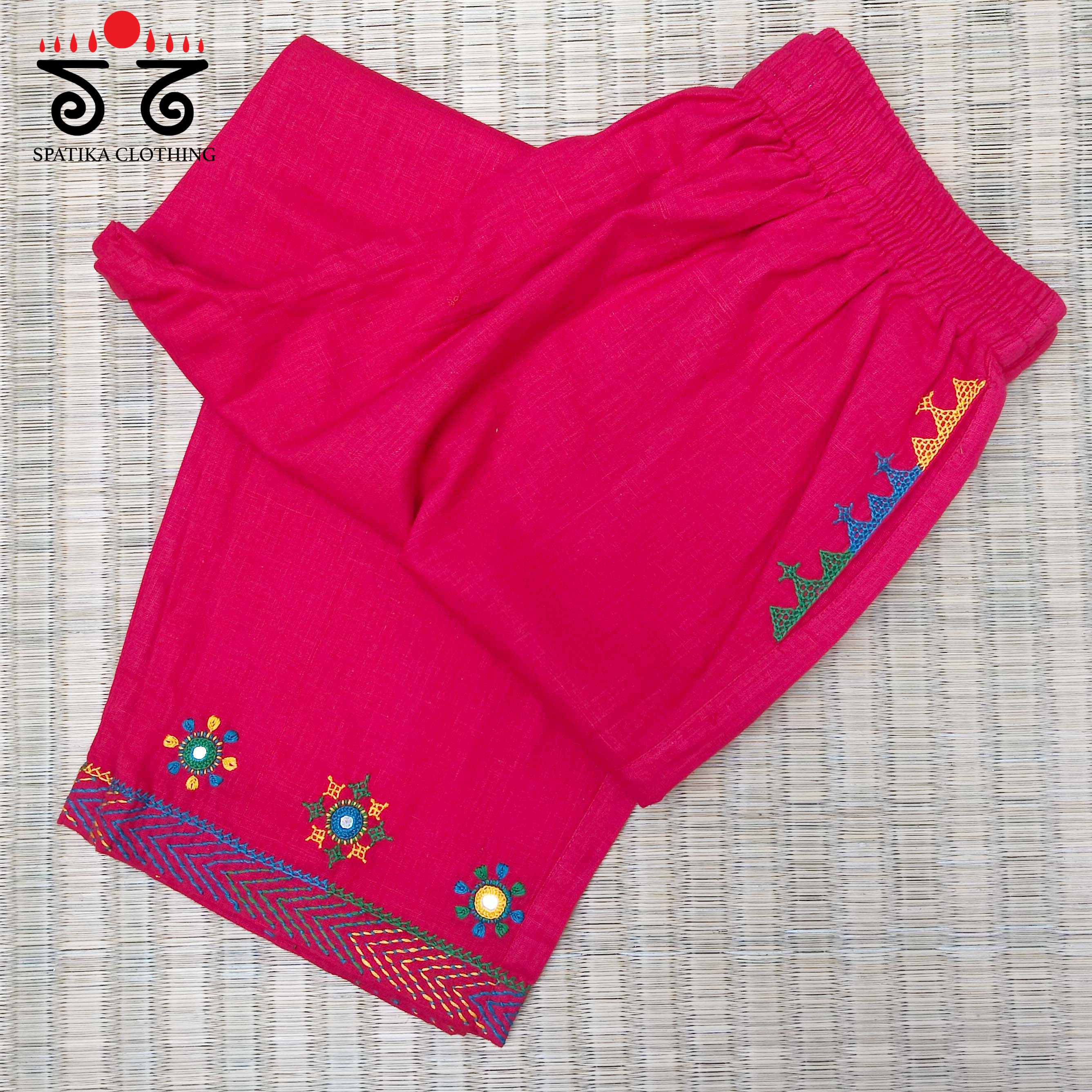 Lambani Hand Embroidered Women's Pant