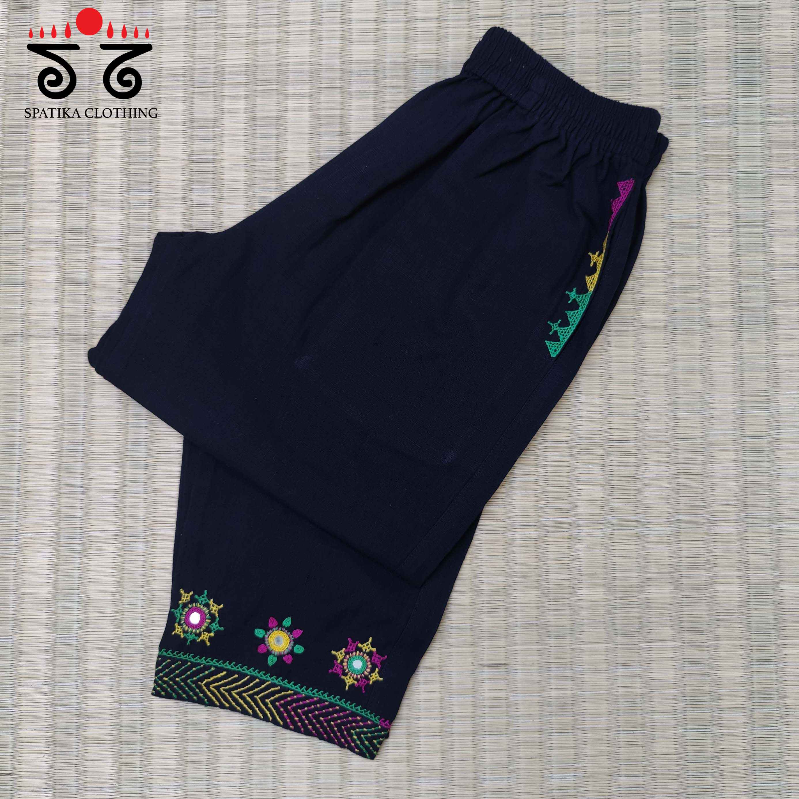 Lambani Hand Embroidered Women's Pant