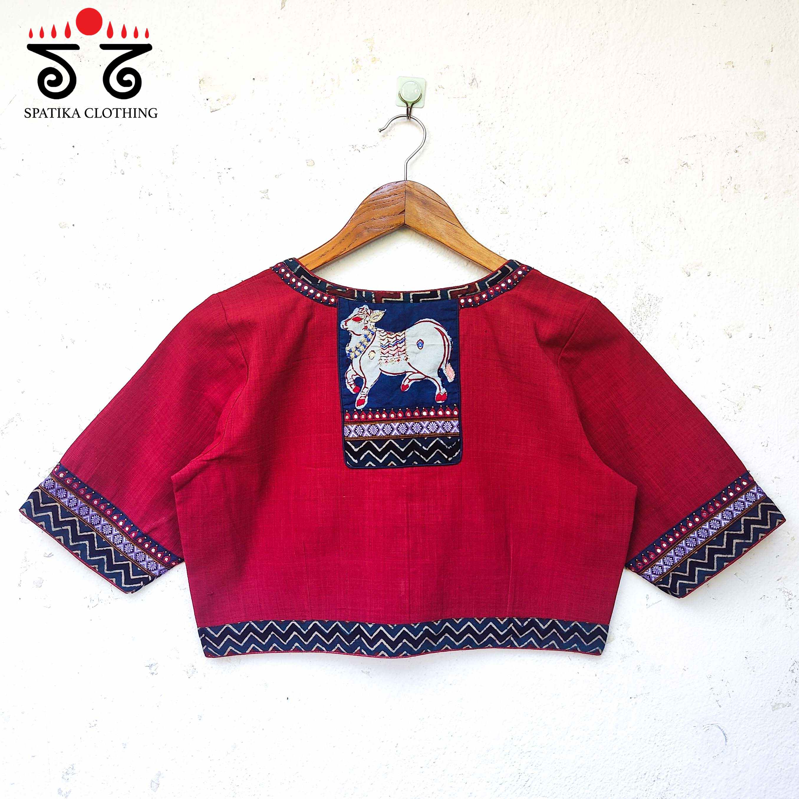 Pichwai Handcrafted Blouse