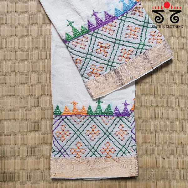 Lambani Hand-embroidered Blouse Fabric