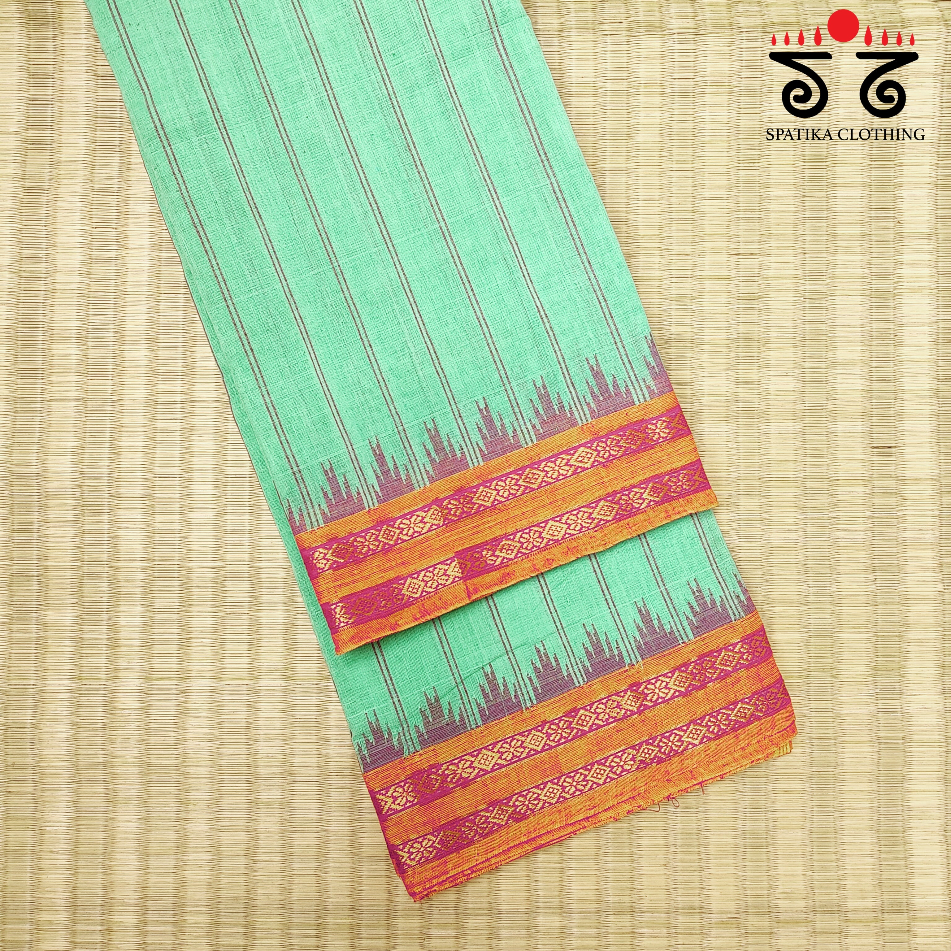Ponduru Handspun Cotton Saree