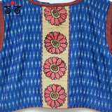 Ikat - Pen Kalamkari Handcrafted Blouse