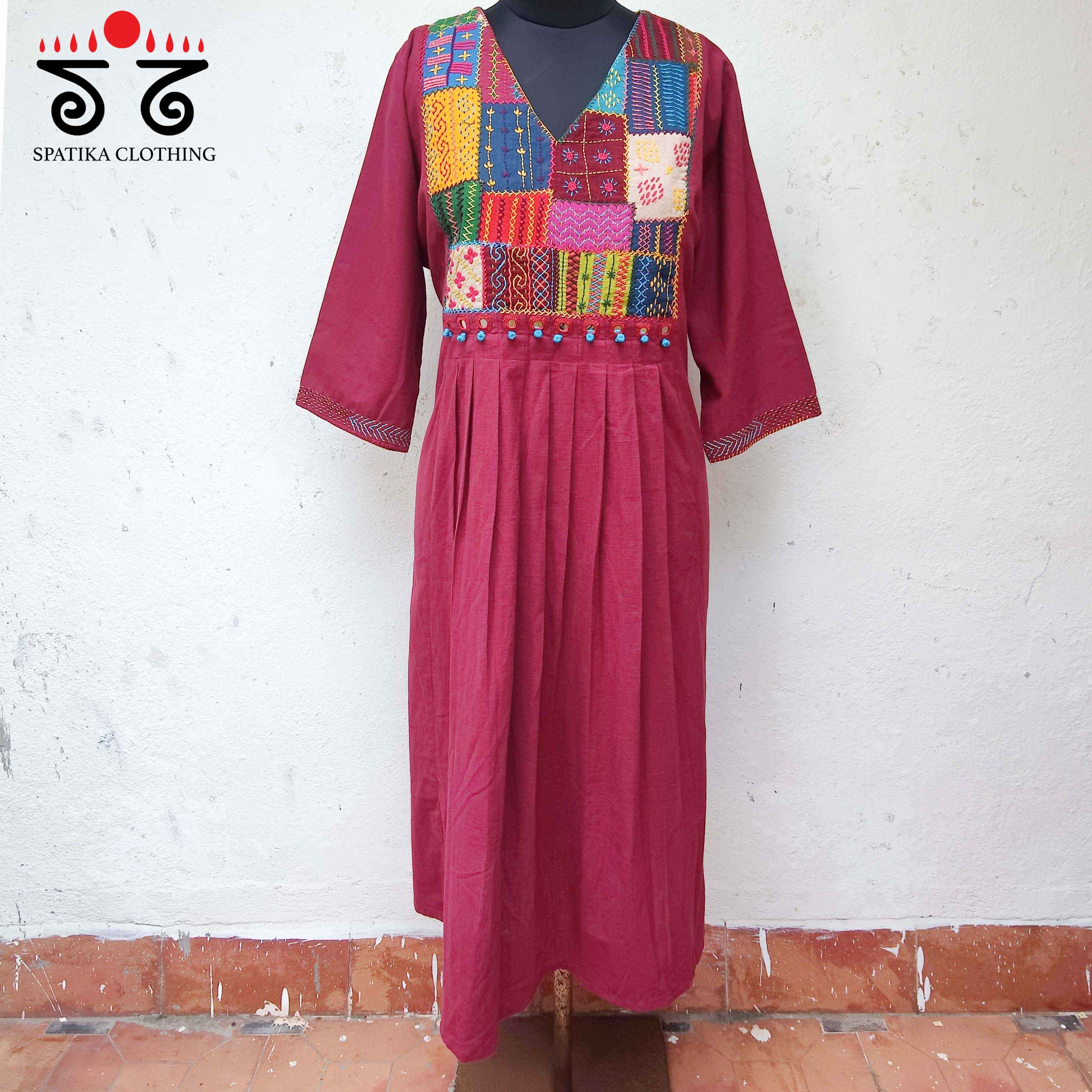 Lambani Hand Embroidered Kurta