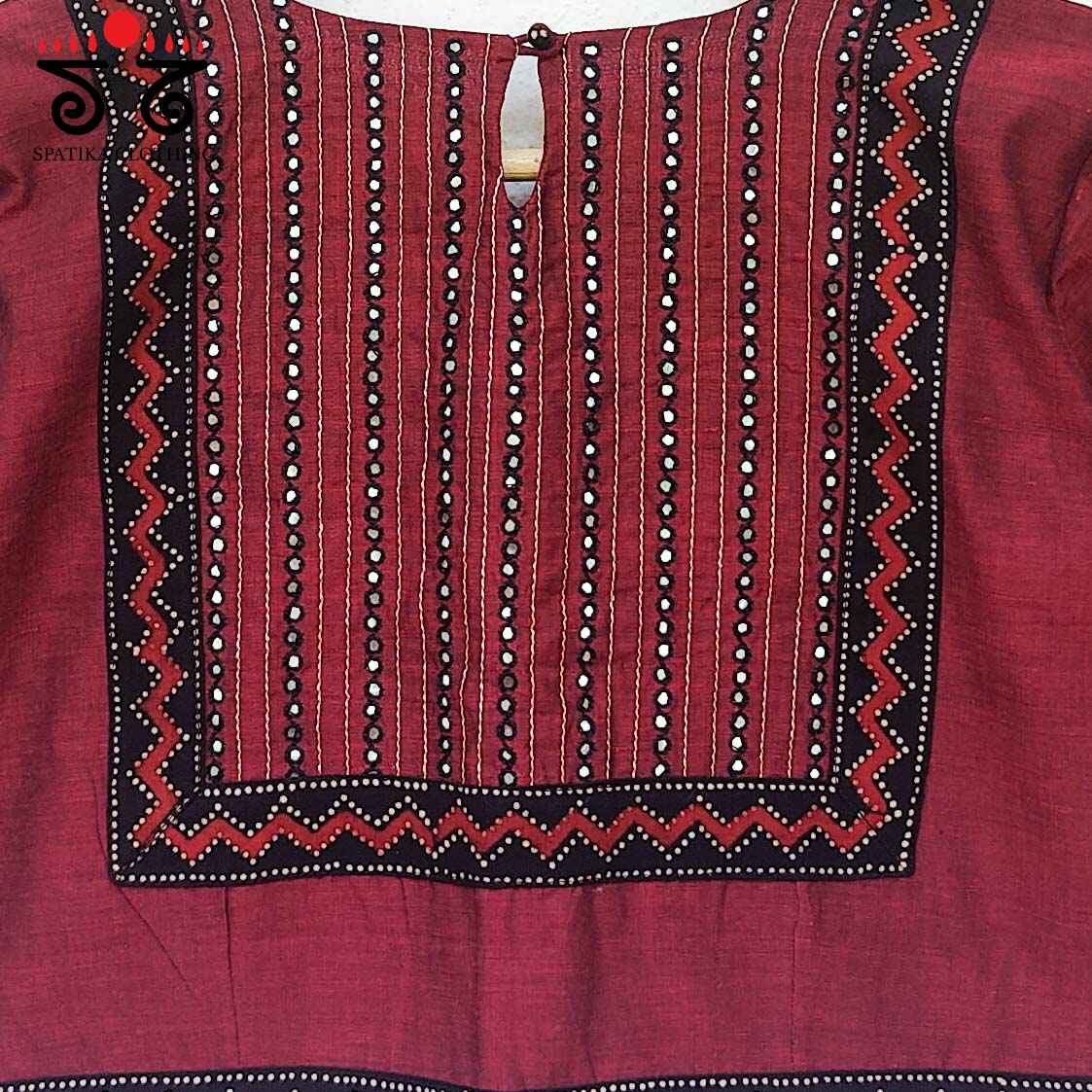 Hand - Embroidered Mirror Work Blouse New!