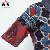 Ajrak Hand Embroidered Blouse - New!