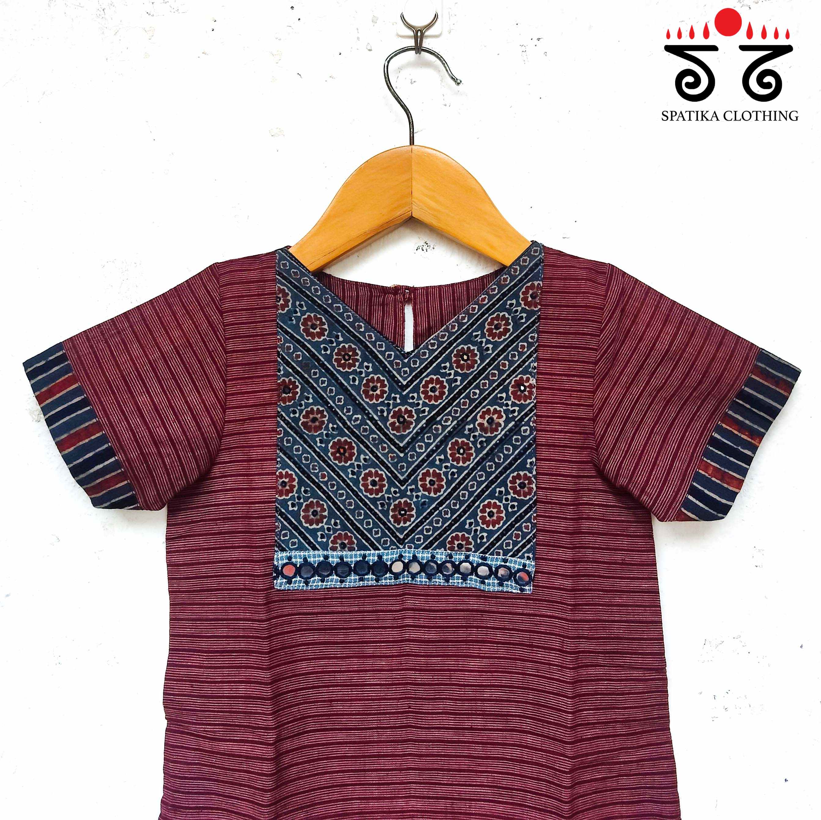 Handcrafted Kurta for Little Girls  New!