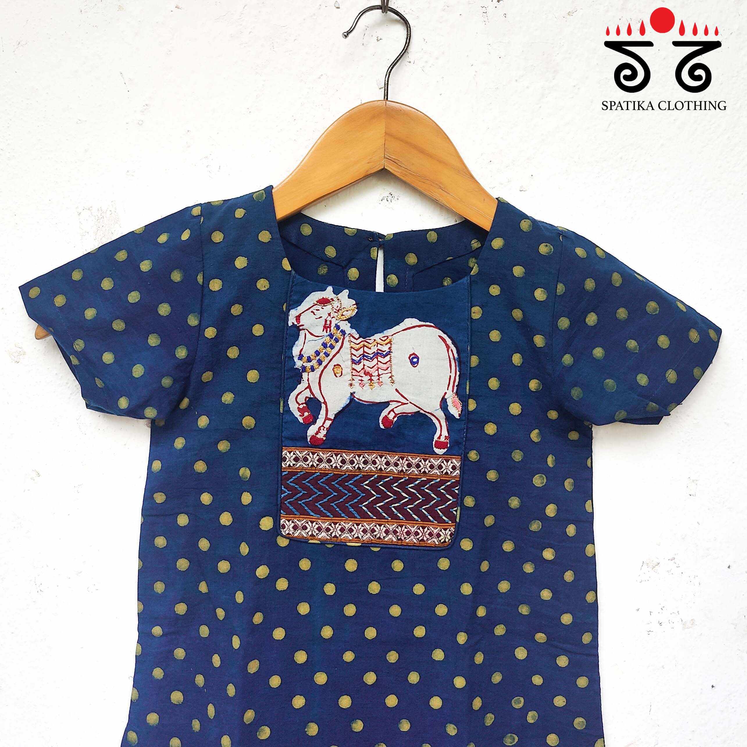 Handcrafted Kurta for Little Girls!