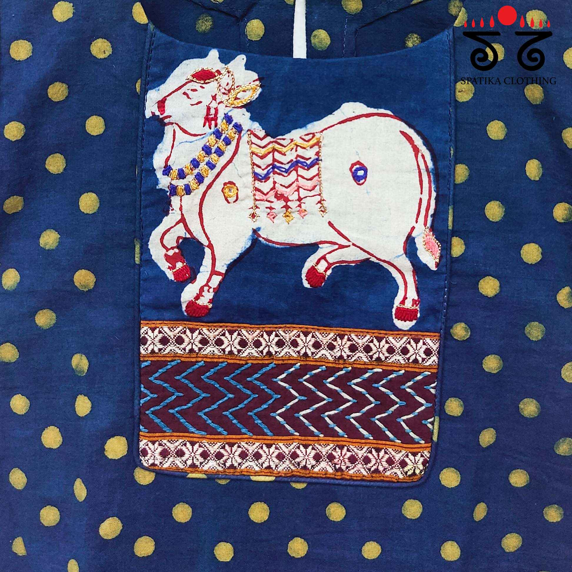 Handcrafted Kurta for Little Girls!