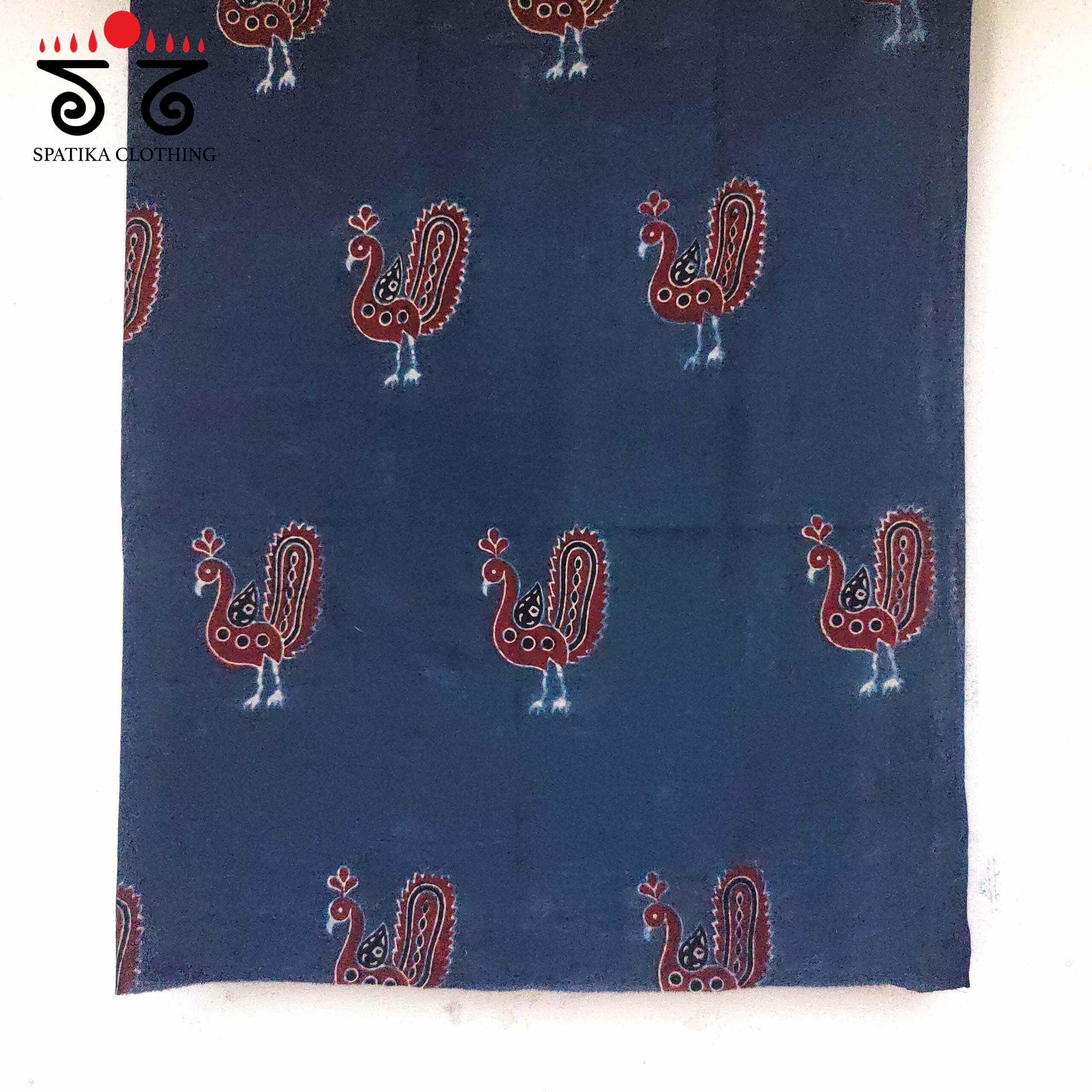 Morni Ajrak - Kurta Fabric Set of 3