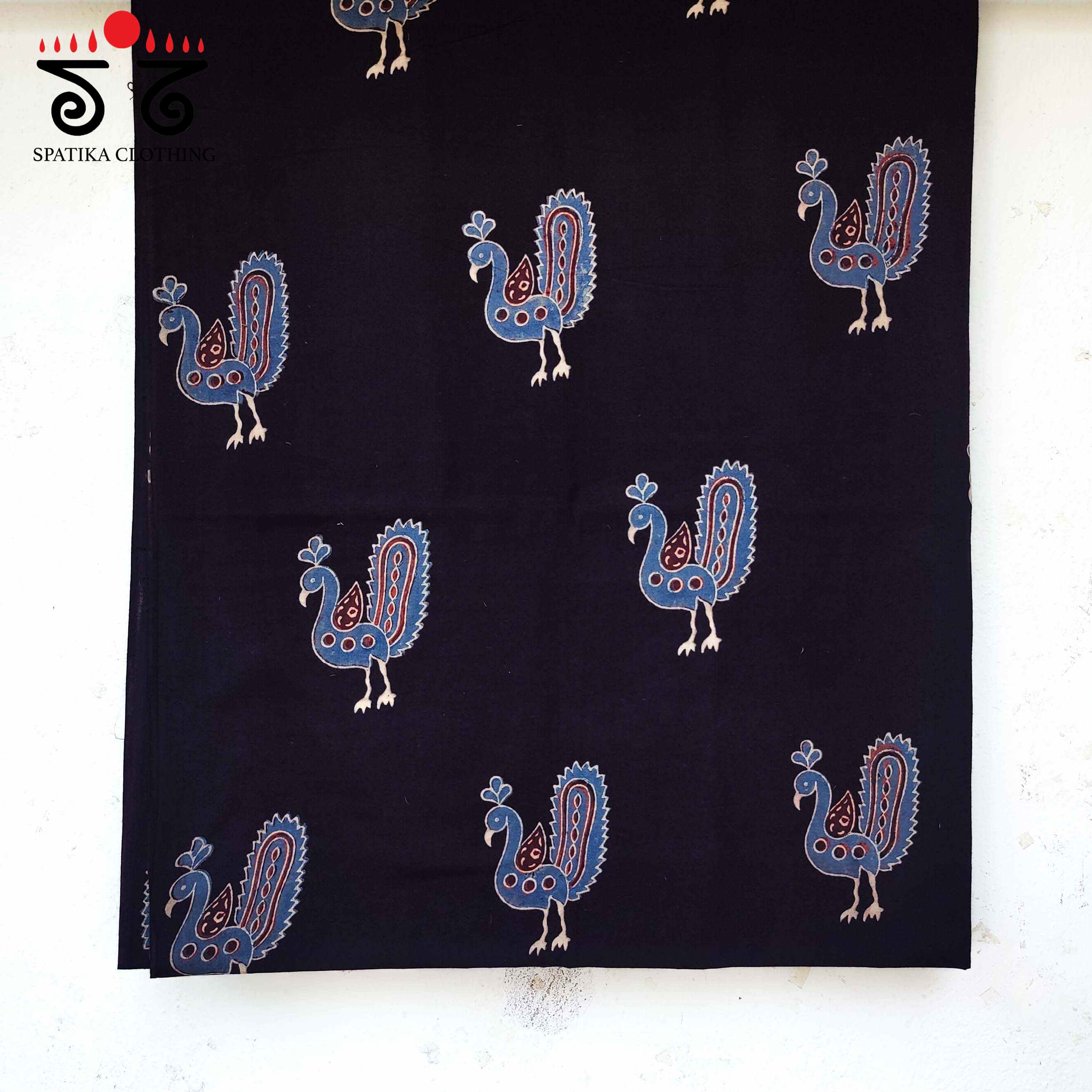 Morni Ajrak - Kurta Fabric Set of 3