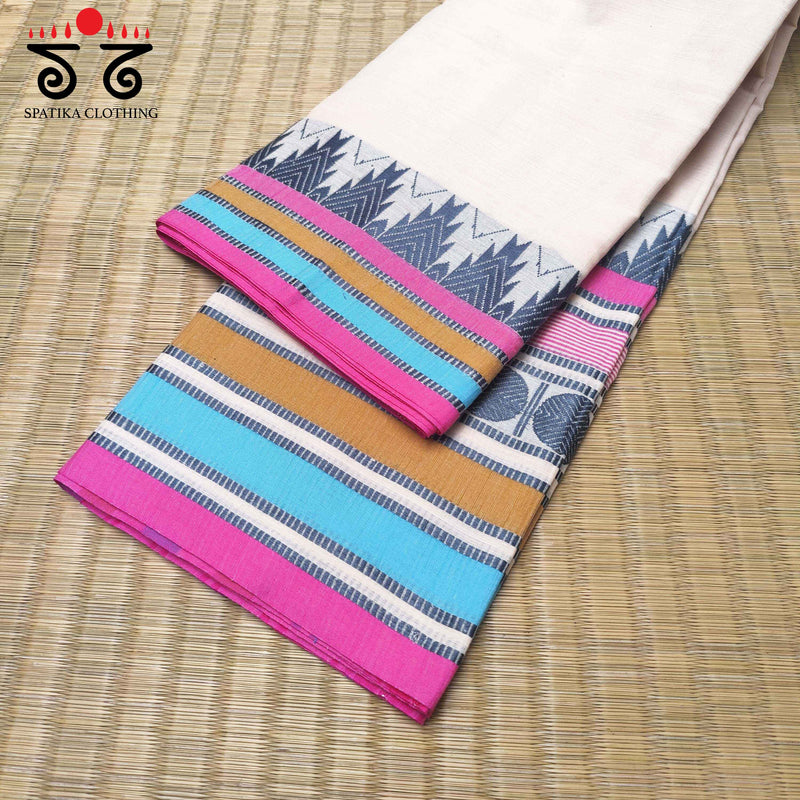 Begampur Handwoven Cotton Saree New!