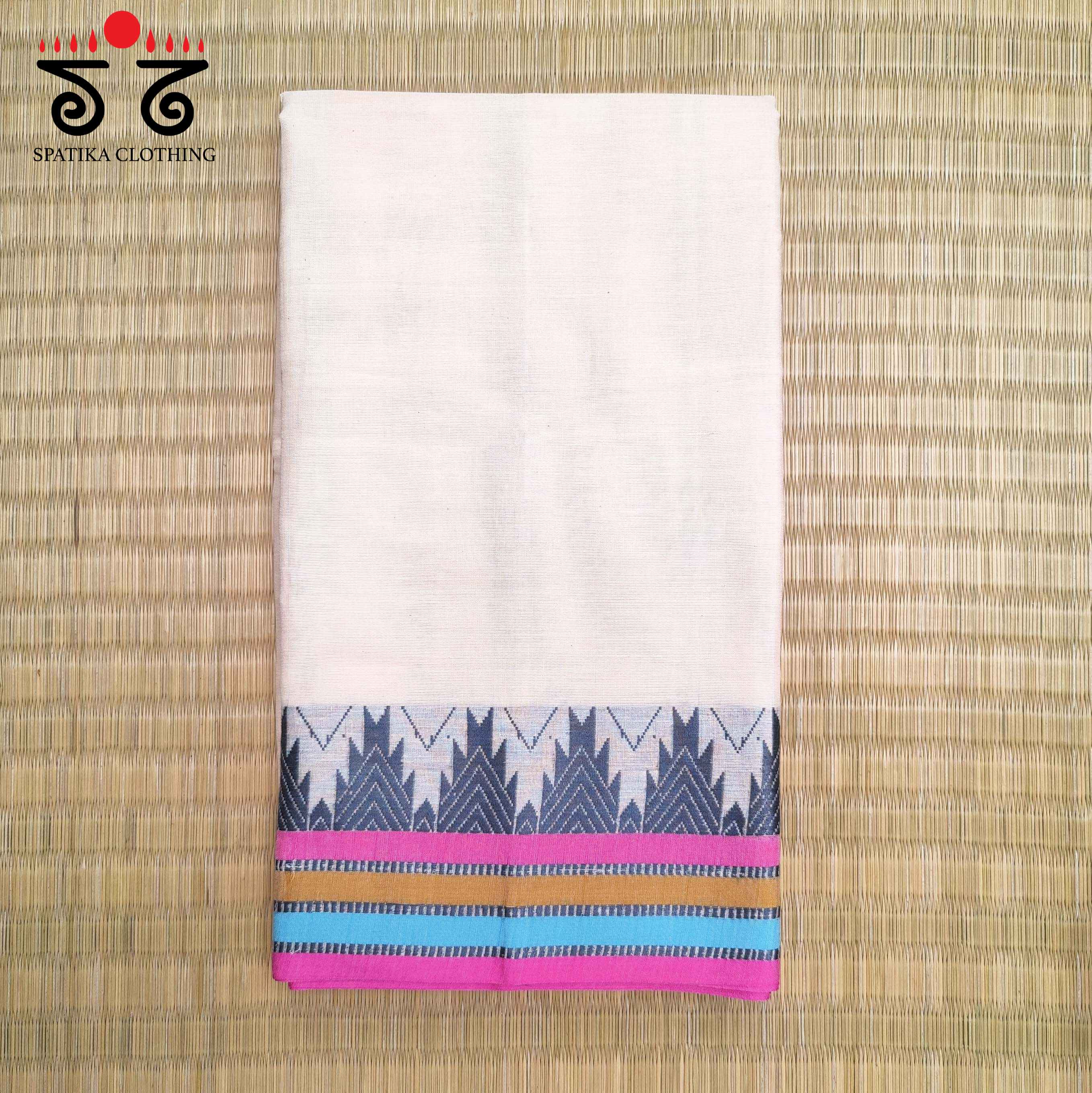 Begampur Handwoven Cotton Saree New!