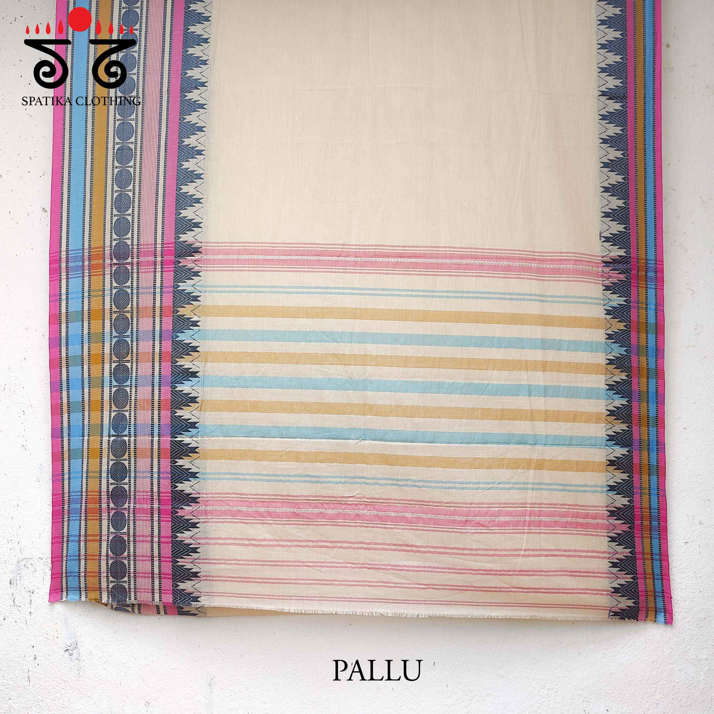 Begampur Handwoven Cotton Saree New!