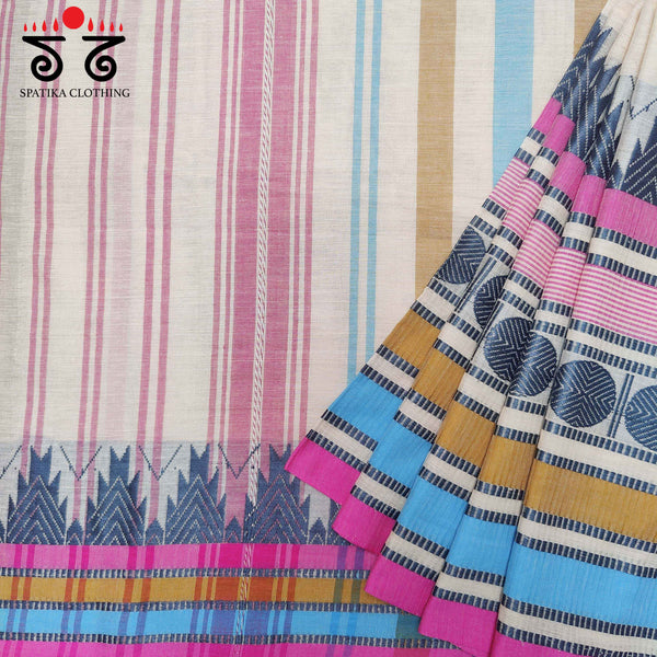 Begampur Handwoven Cotton Saree New!