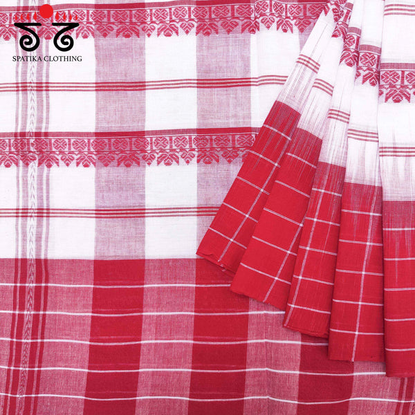 Begampur Handwoven Cotton Saree New!